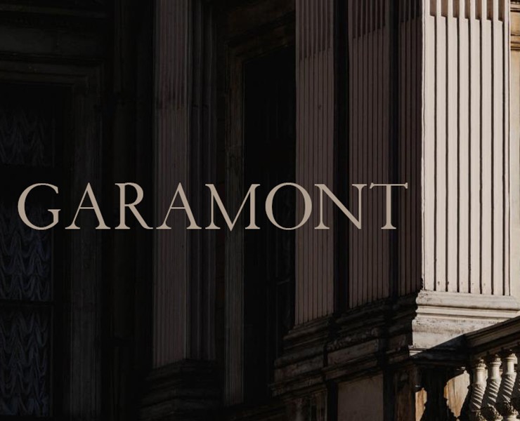 Шрифт Garamont — Графика на Dprofile