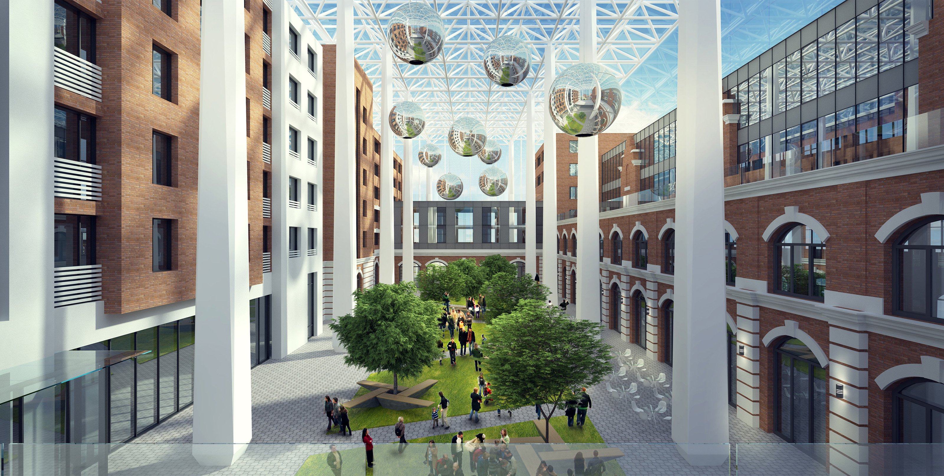 Реновация территории завода "ОКТАВА" — Изображение №9 — Архитектура на Dprofile