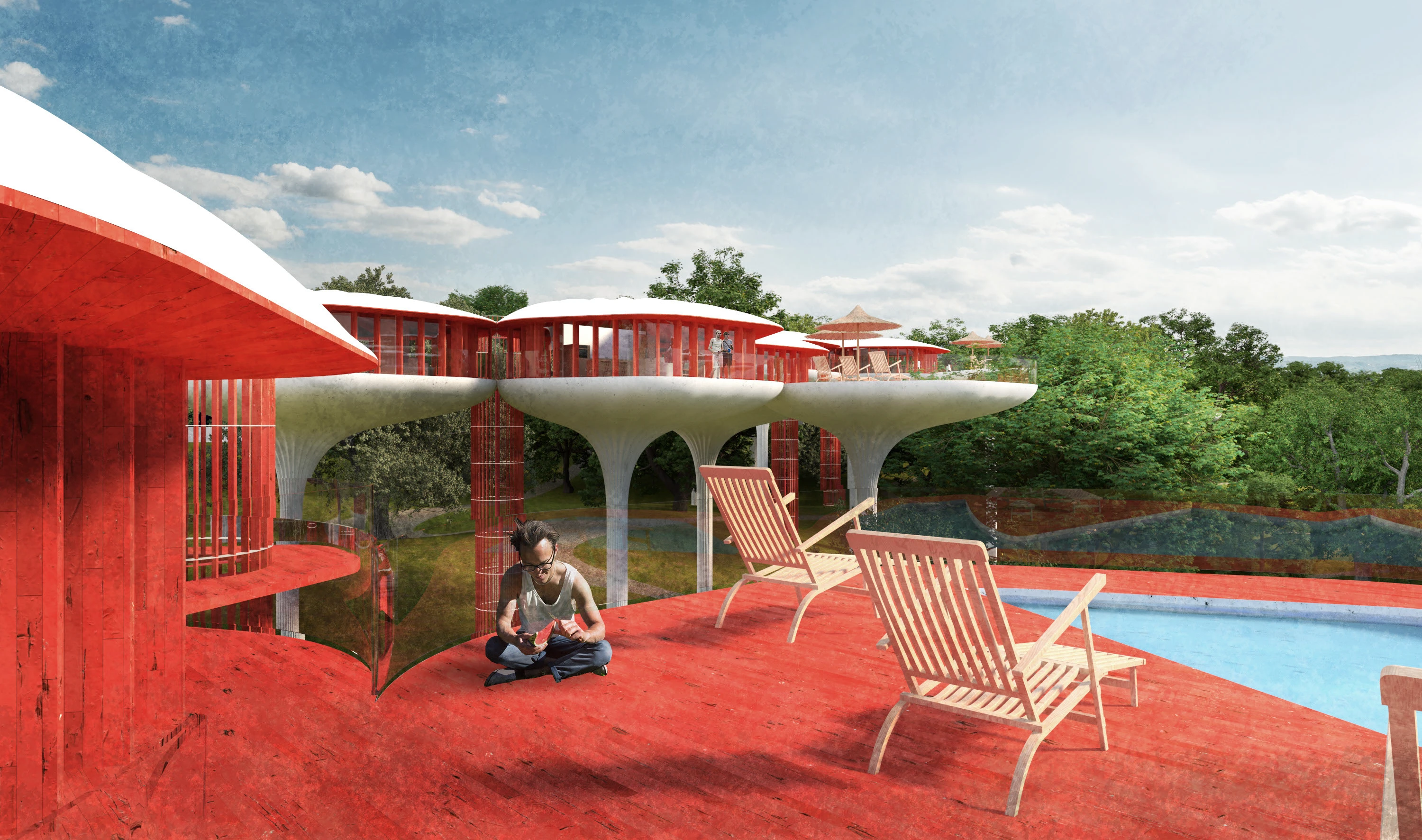 Above the ground among the trees — Изображение №10 — Архитектура на Dprofile