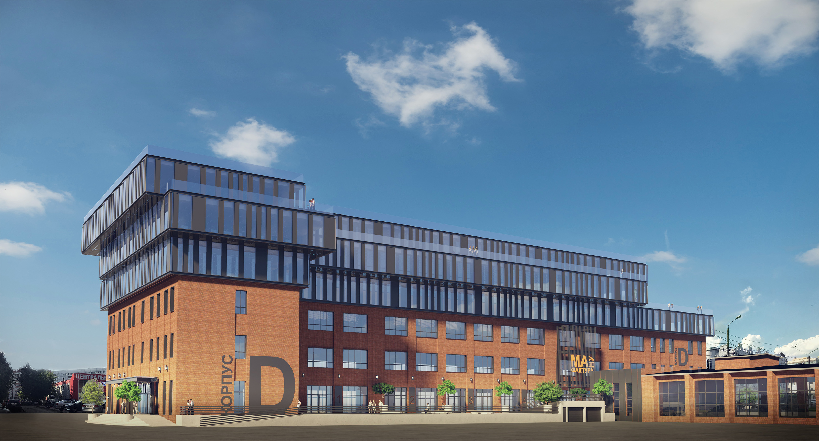 Многофункциональный центр ОКТАВА КОРПУС "Д" — Изображение №1 — Архитектура на Dprofile