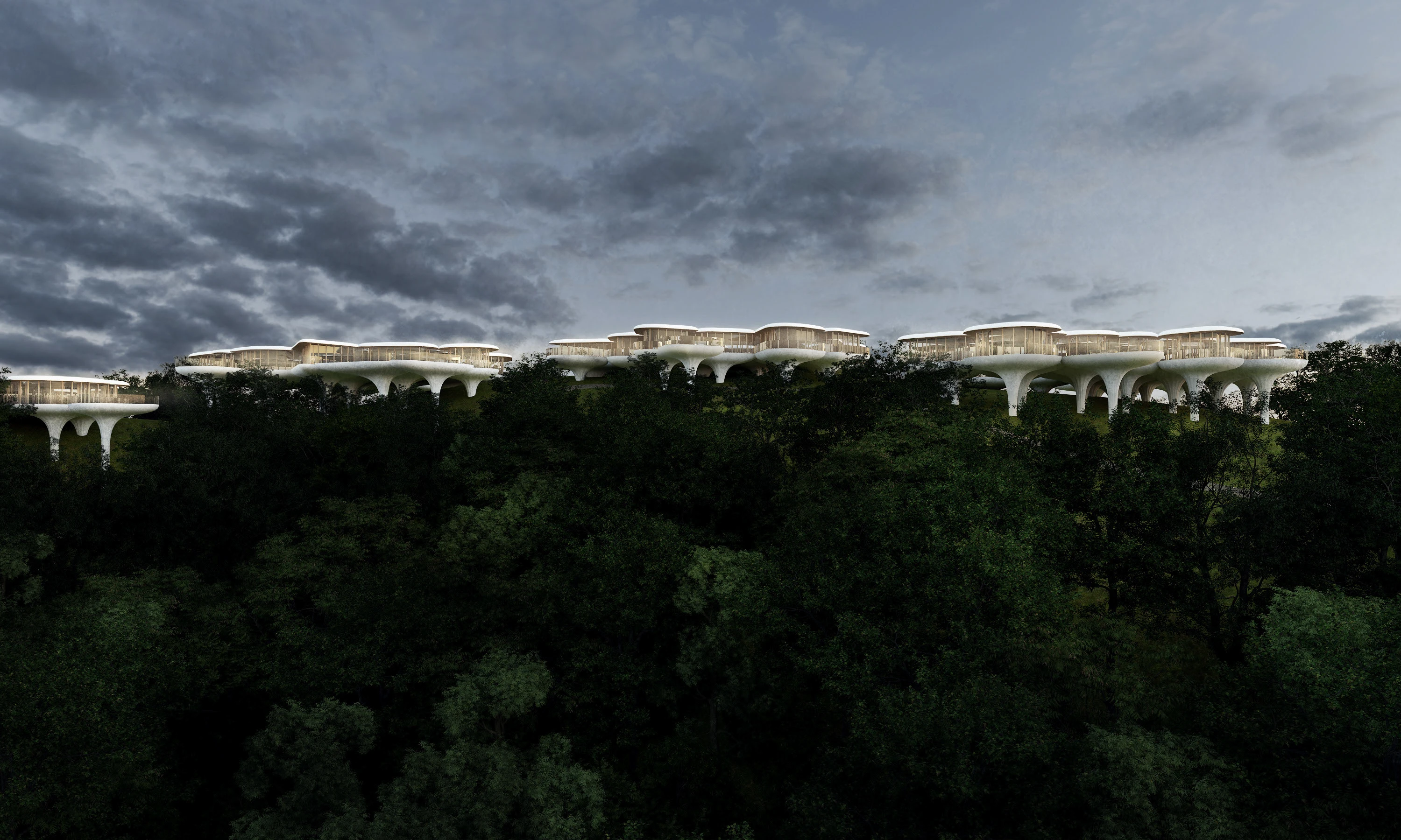 Above the ground among the trees — Изображение №1 — Архитектура на Dprofile