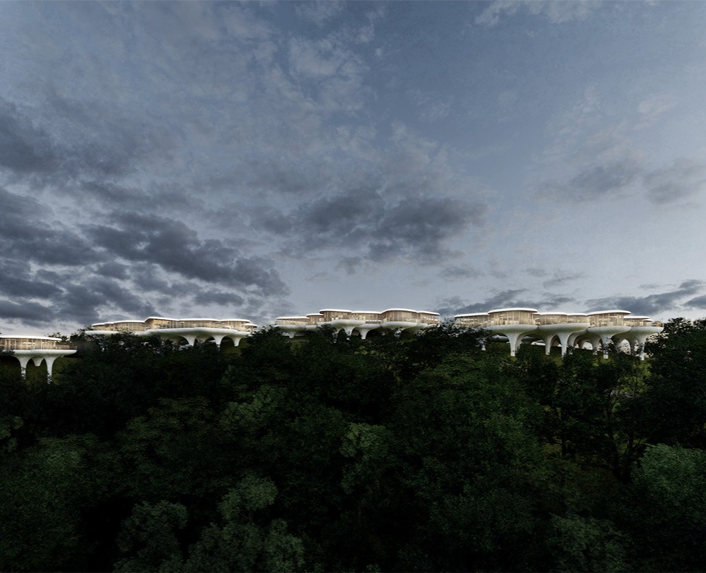 Above the ground among the trees на Dprofile