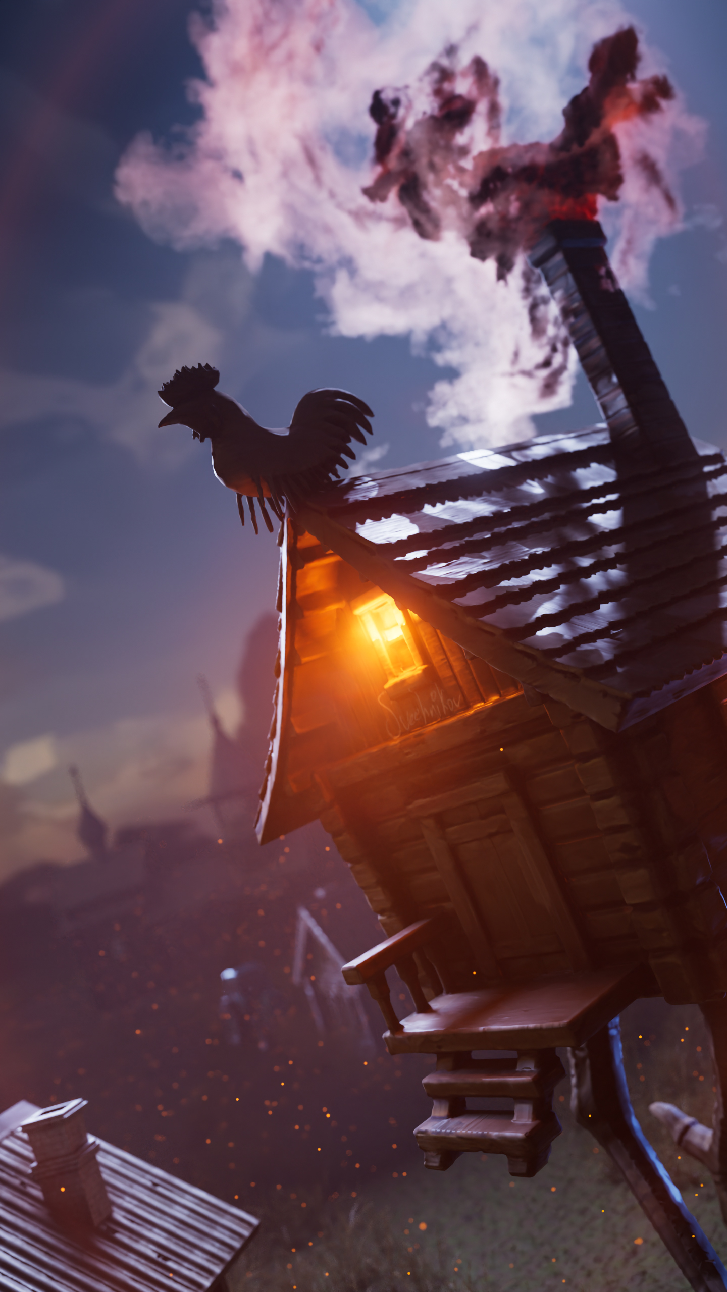 Избушка на Курьих Ножках — Изображение №4 — 3D, Анимация на Dprofile