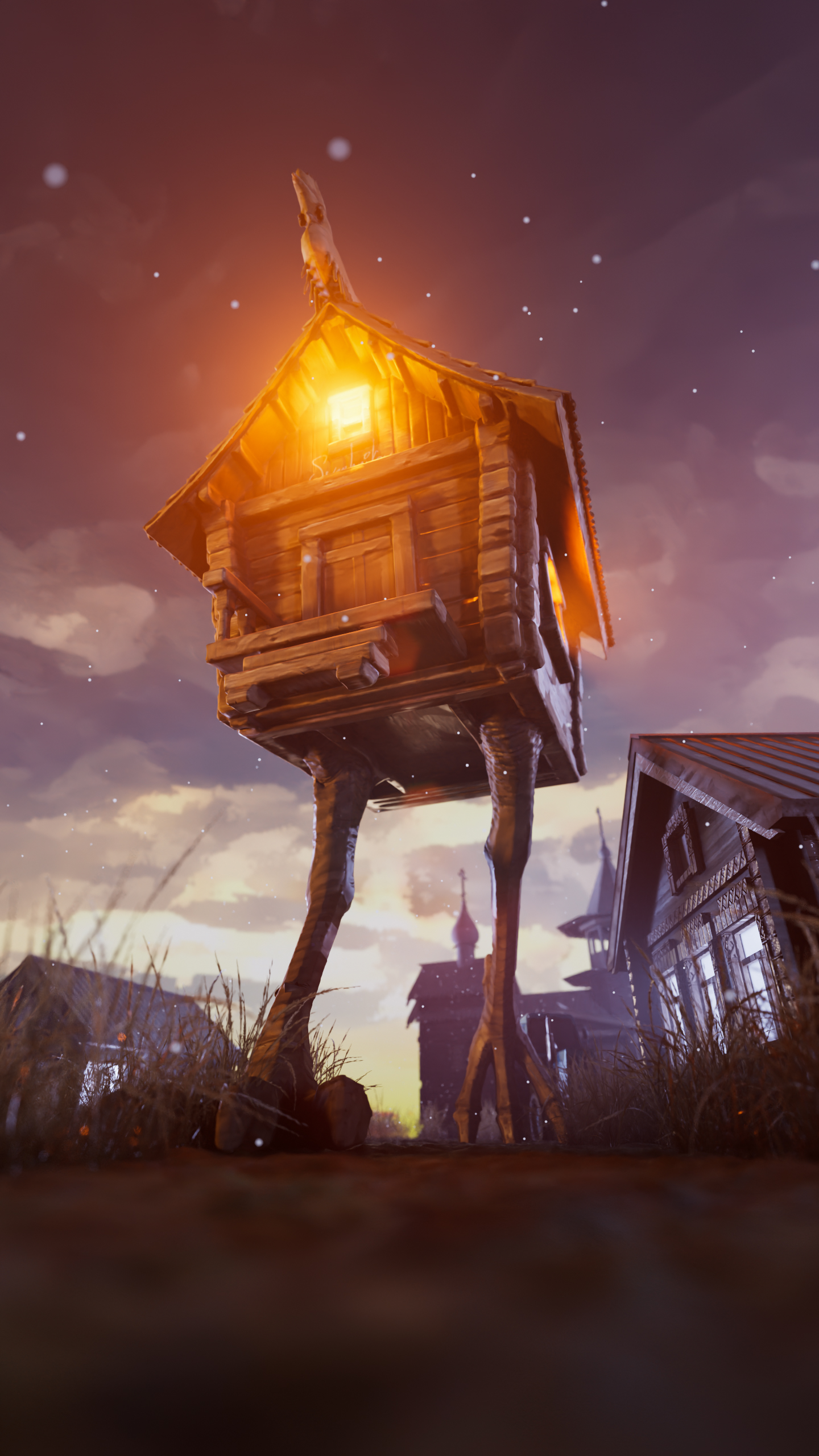 Избушка на Курьих Ножках — Изображение №2 — 3D, Анимация на Dprofile