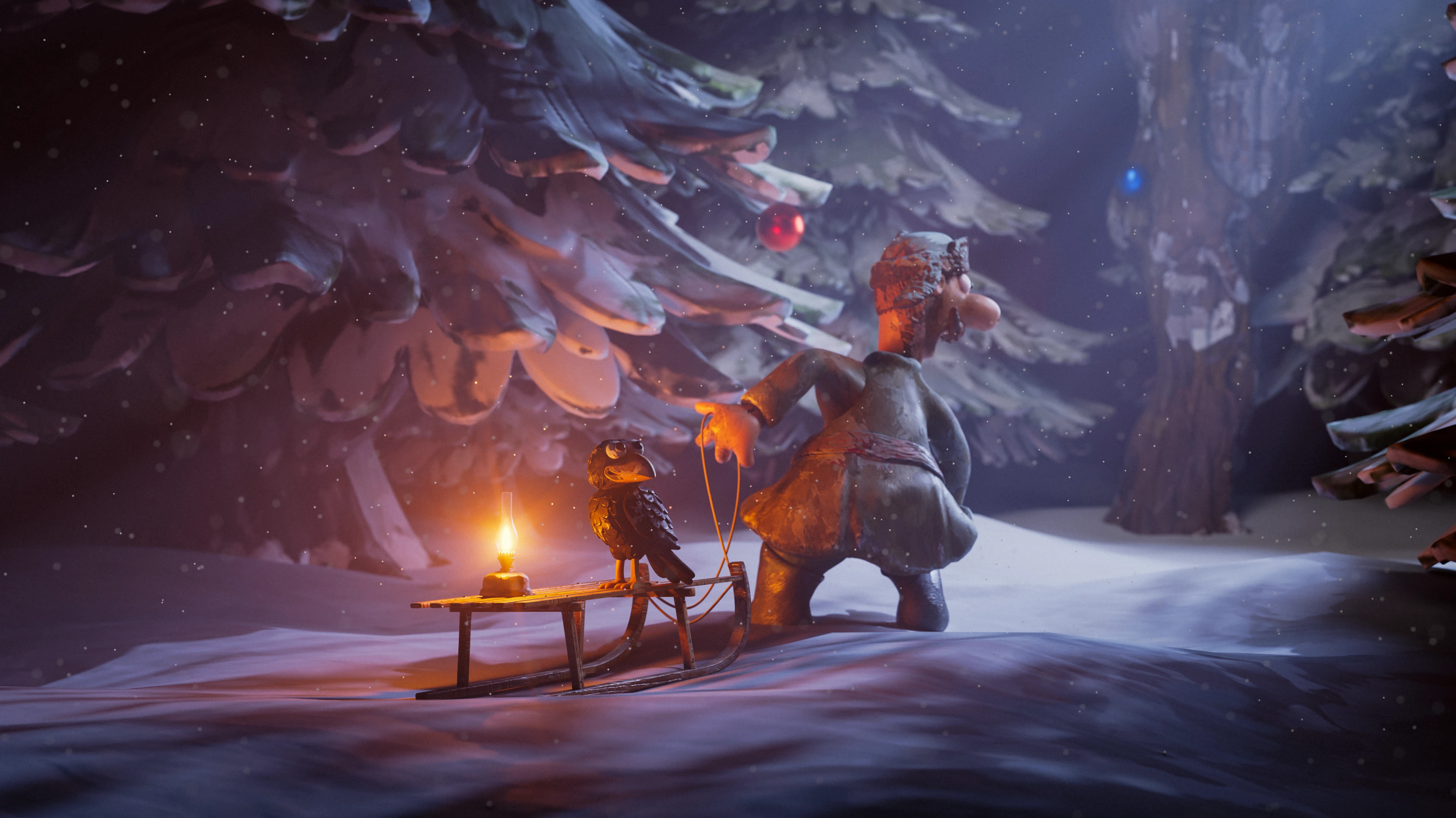 Last Year’s Snow (Inspired by Soviet Animation) — Изображение №2 — 3D, Анимация на Dprofile