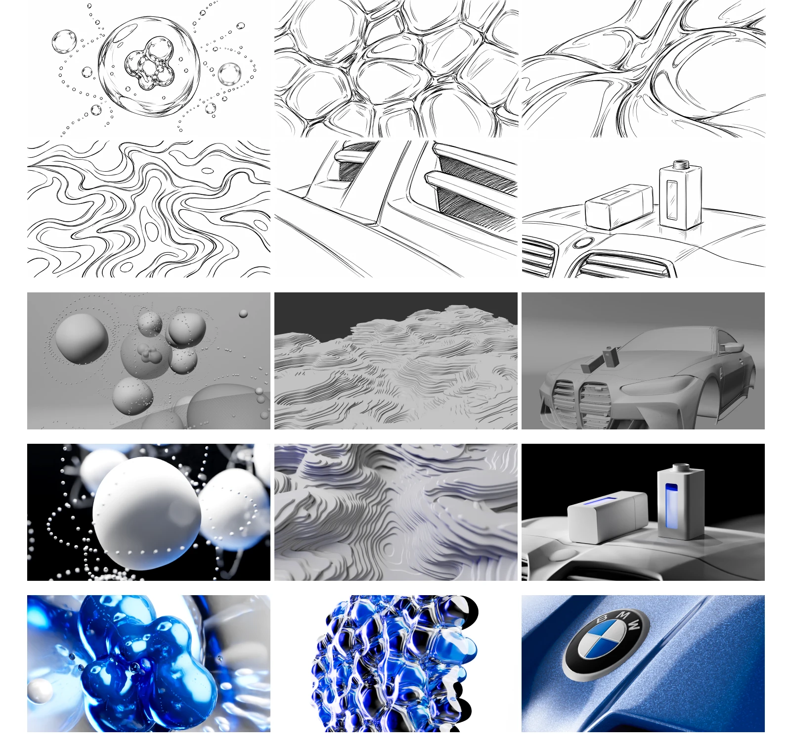 BMW Paint Pigment — Product Animation — Изображение №18 — 3D, Анимация на Dprofile