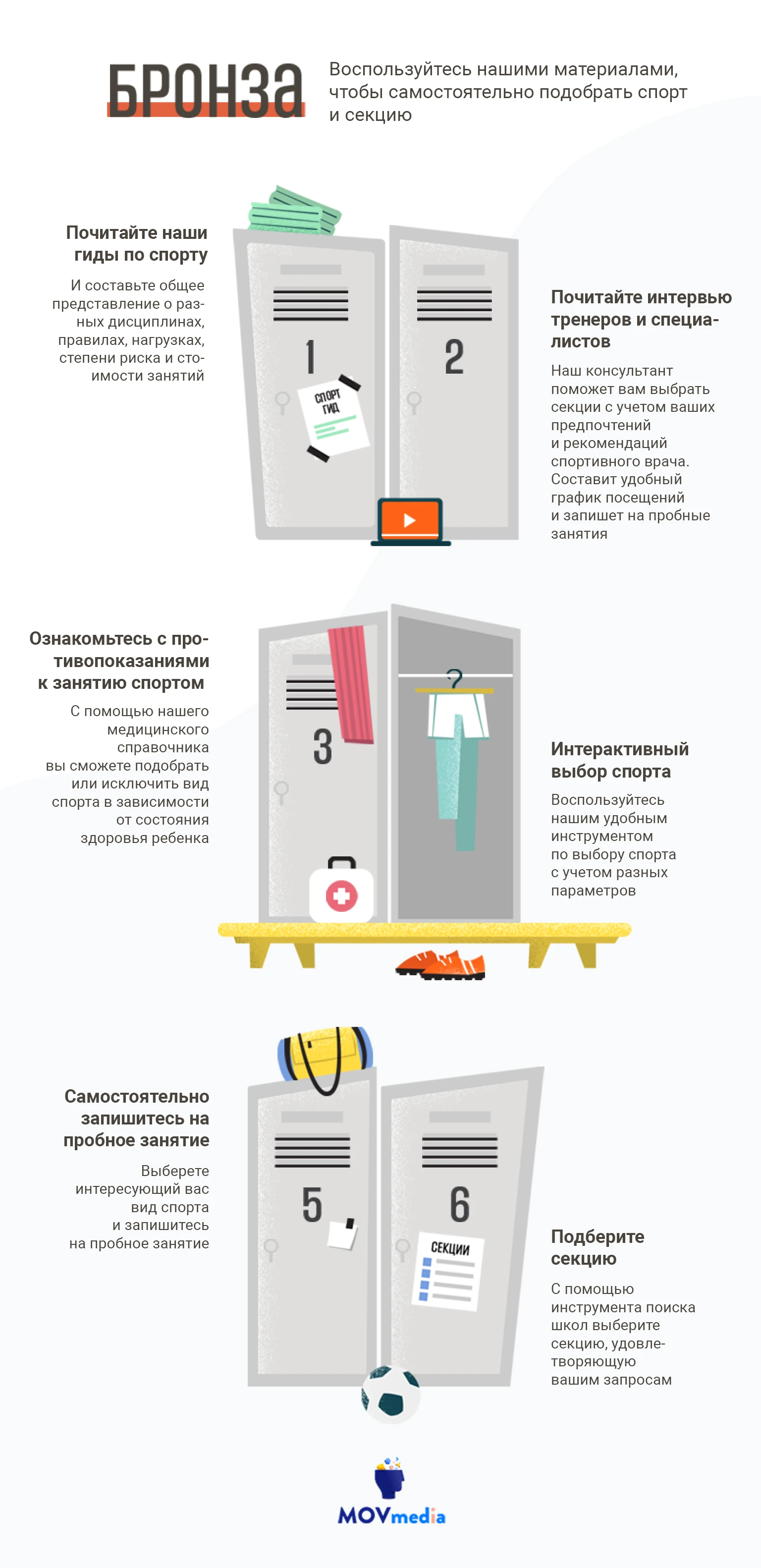 Sports section | Infographic — Изображение №2 — Графика на Dprofile