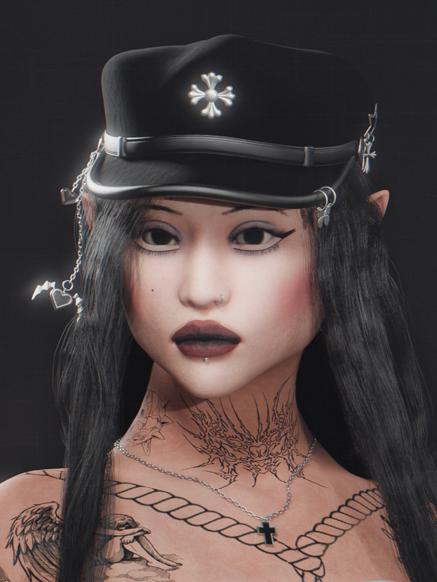 YEULE • 3D ДИЗАЙН ПЕРСОНАЖА — Изображение №2 — Иллюстрация, 3D на Dprofile