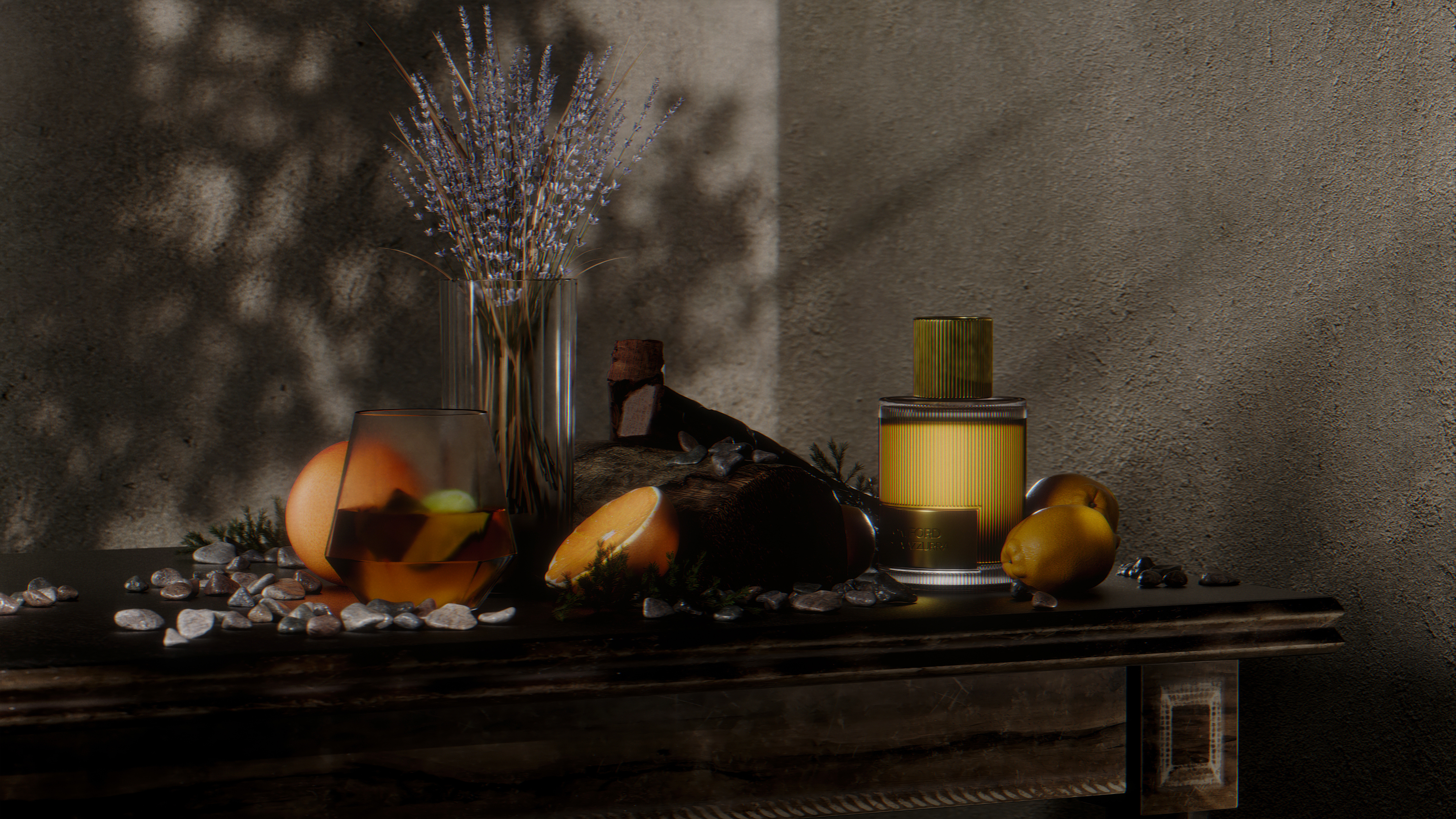 COSTA AZZURRA • 3D РЕНДЕРЫ ПАРФЮМА — Изображение №4 — Иллюстрация, 3D на Dprofile