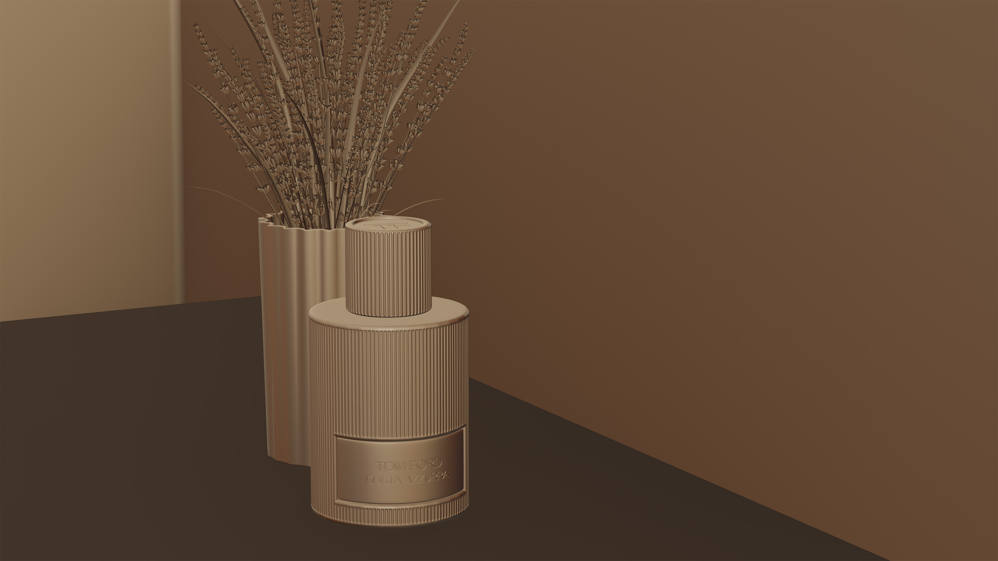 COSTA AZZURRA • 3D РЕНДЕРЫ ПАРФЮМА — Изображение №5 — Иллюстрация, 3D на Dprofile