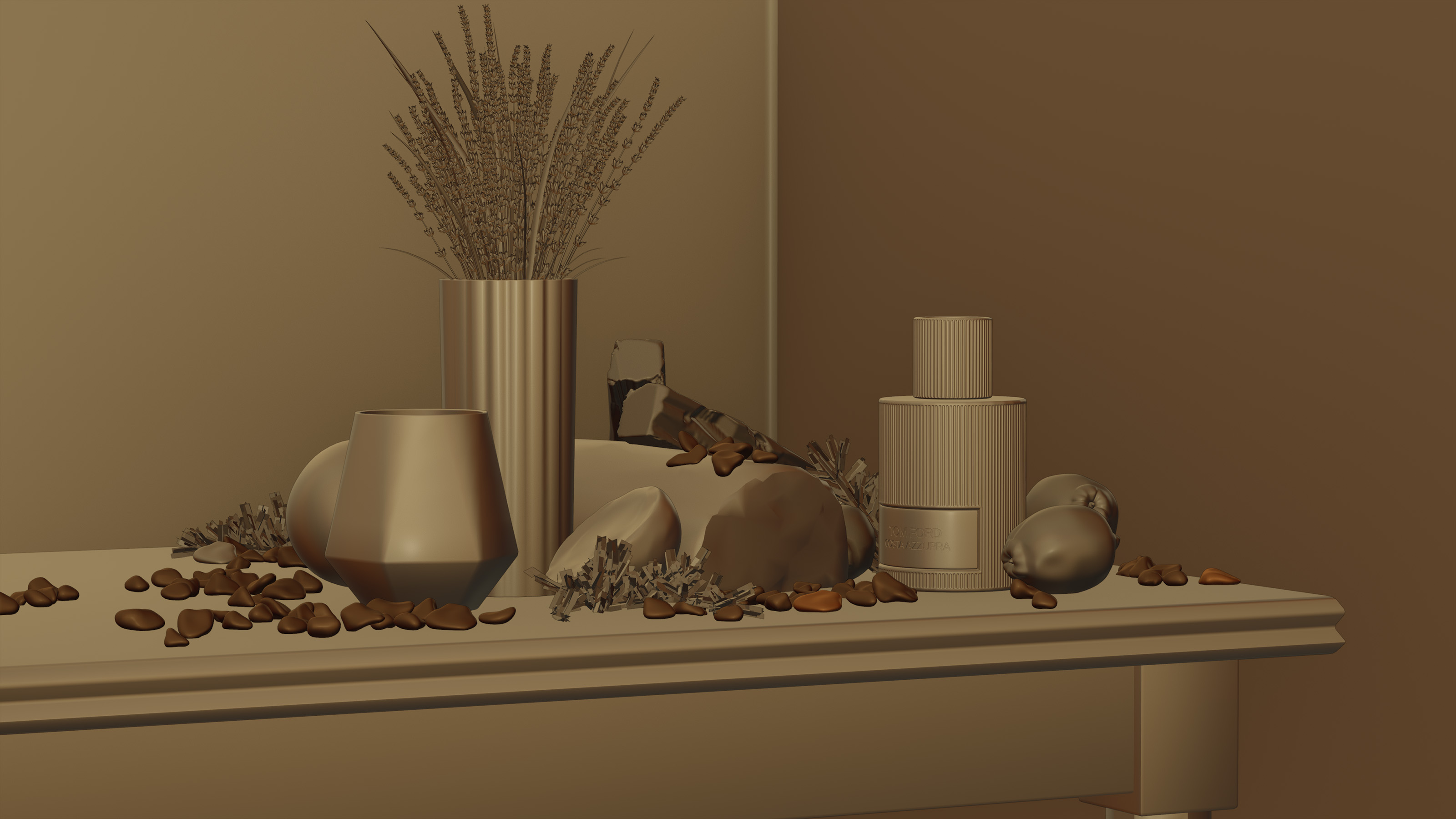 COSTA AZZURRA • 3D РЕНДЕРЫ ПАРФЮМА — Изображение №7 — Иллюстрация, 3D на Dprofile