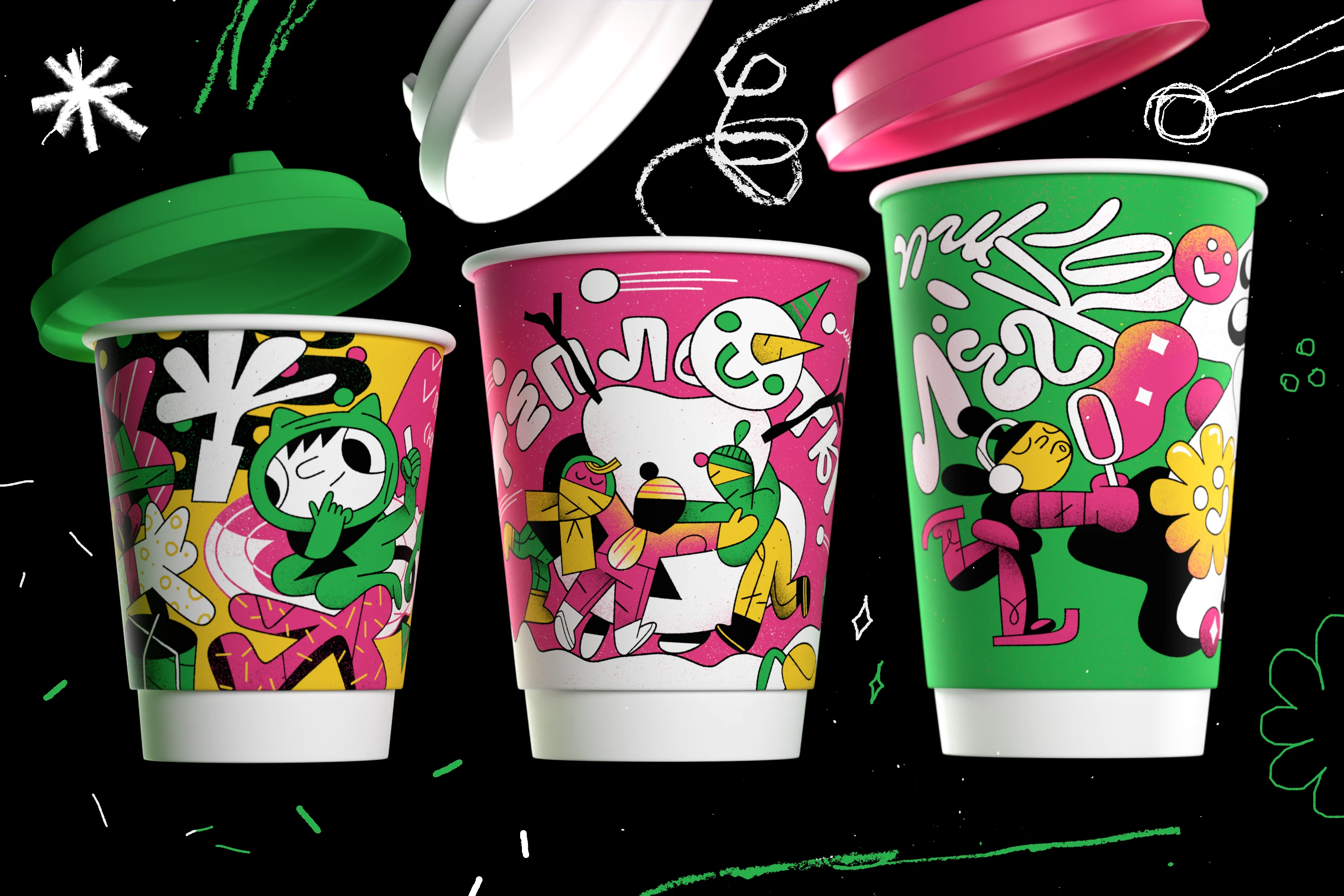 MR.CUP — Изображение №1 — Брендинг, Иллюстрация на Dprofile