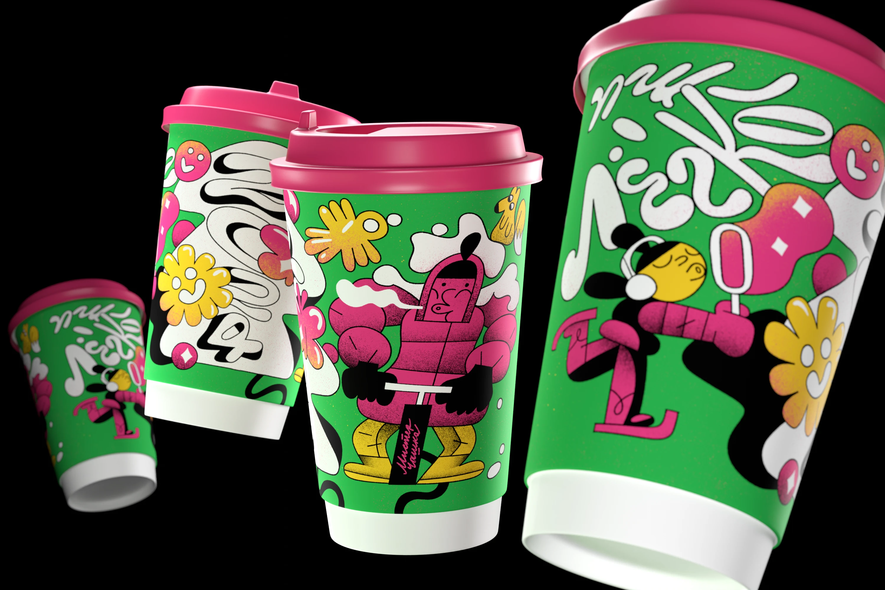 MR.CUP — Изображение №6 — Брендинг, Иллюстрация на Dprofile