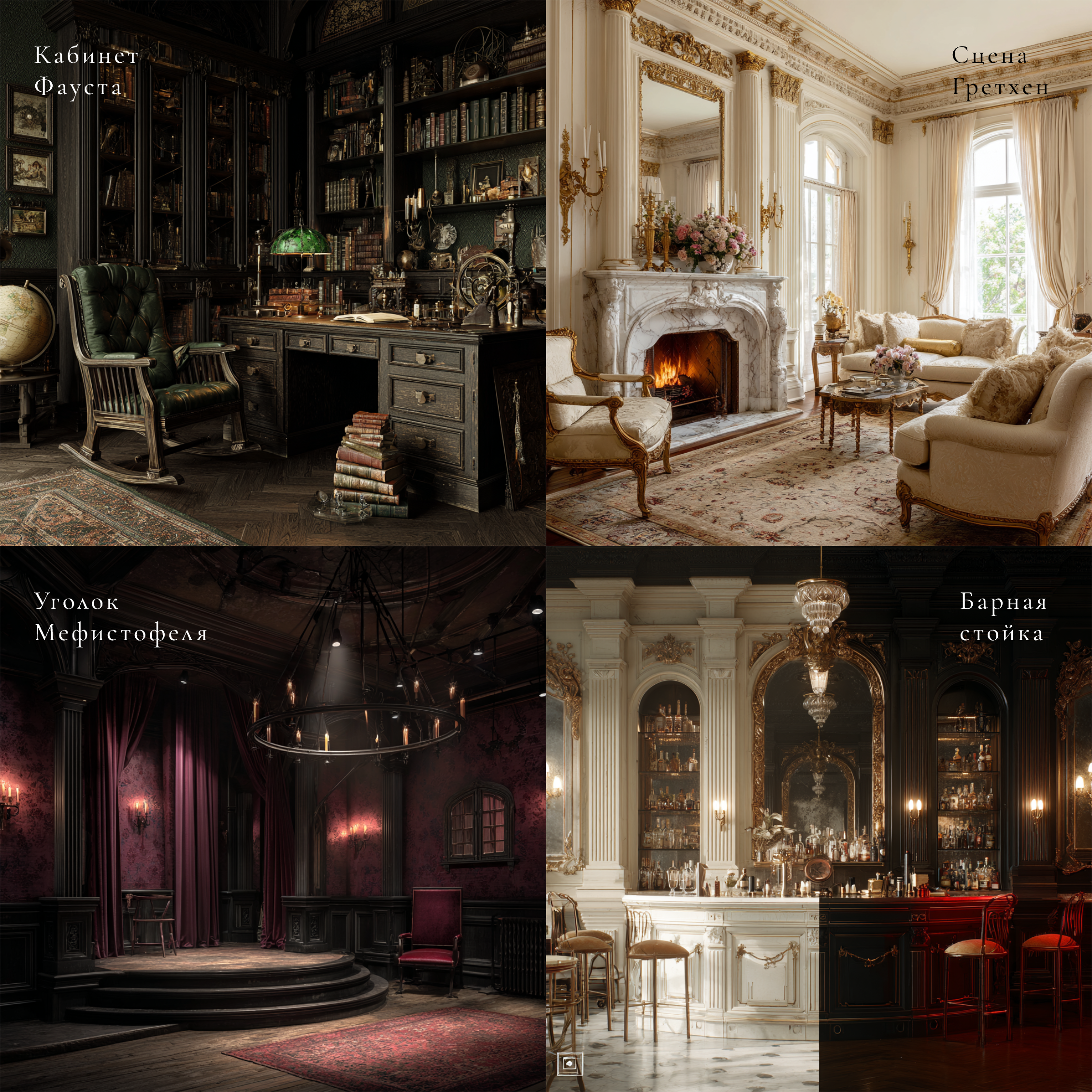 Литературное кафе«Les Deux Âmes» — Изображение №7 — Брендинг на Dprofile