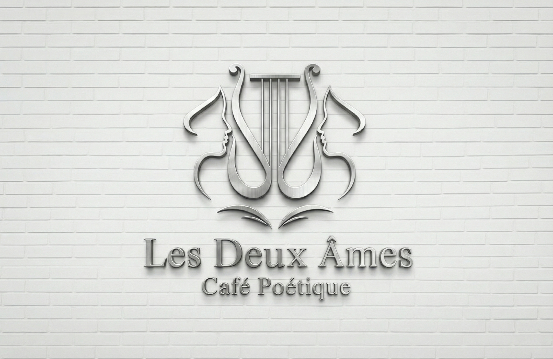 Литературное кафе«Les Deux Âmes» — Изображение №1 — Брендинг на Dprofile