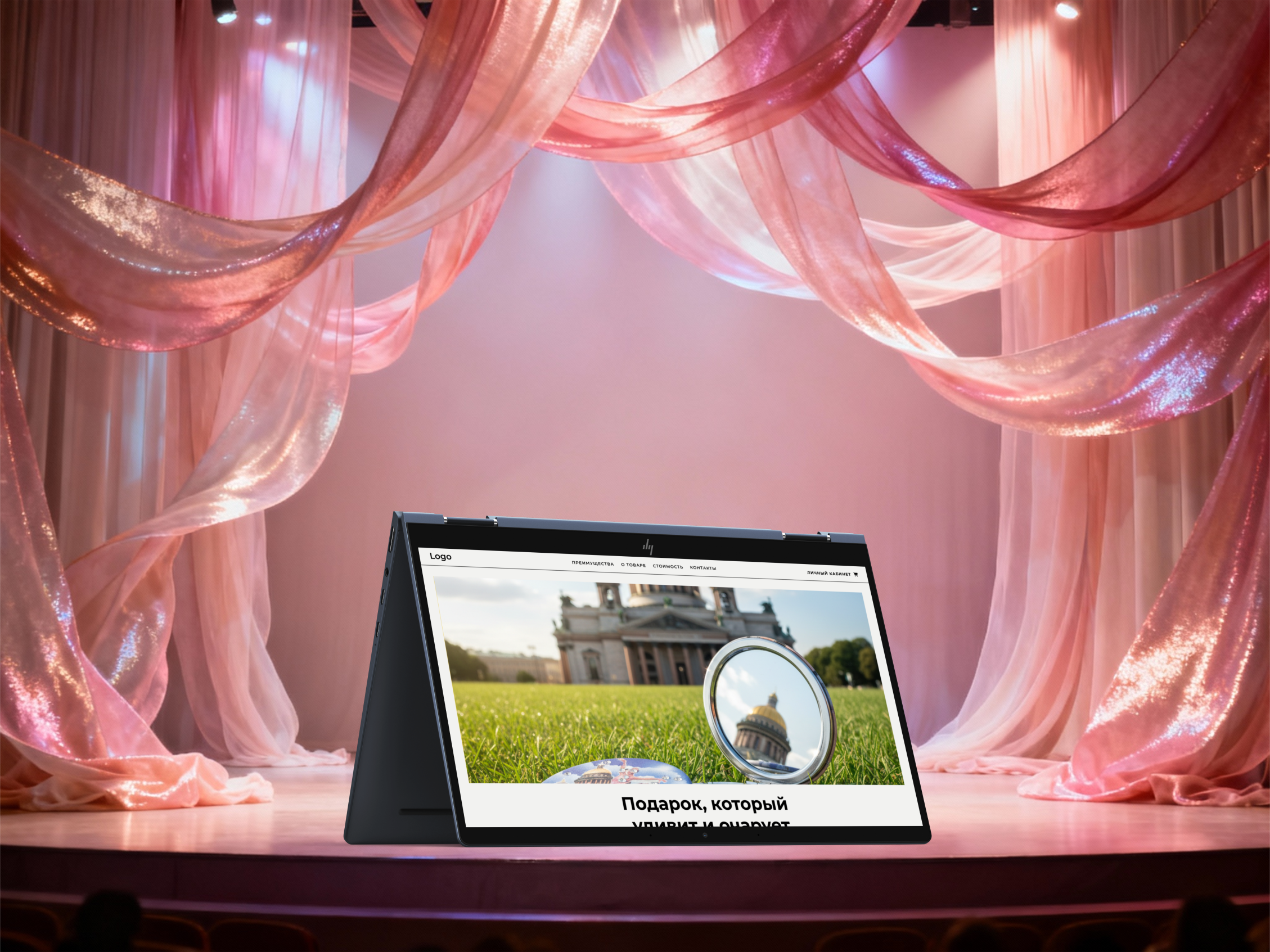 Сувенирное зеркальце Санкт-Петербург — Изображение №7 — Брендинг, Графика на Dprofile