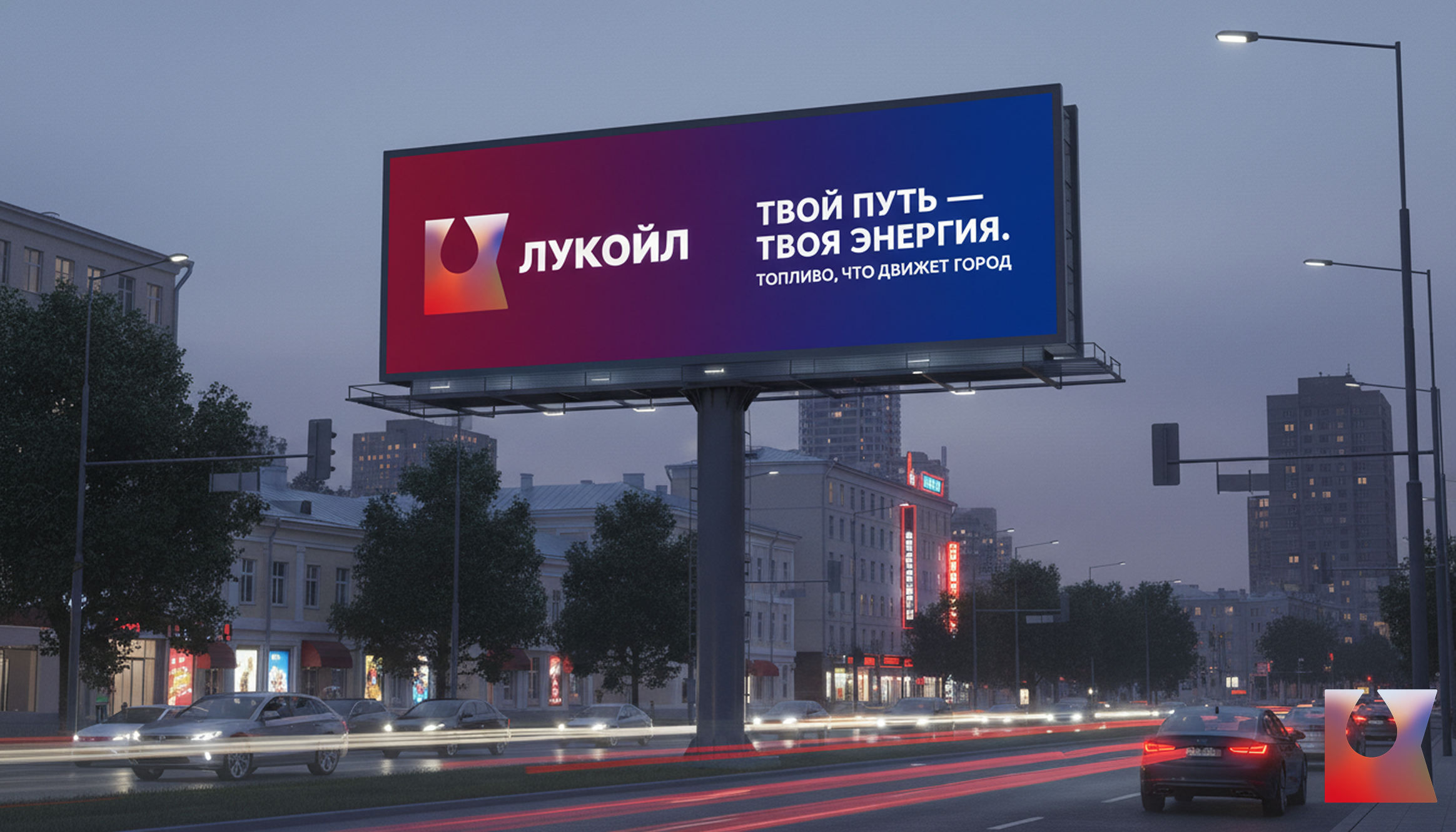 Концепт ребрендинга компании "ЛУКОЙЛ" — Изображение №4 — Брендинг, Иллюстрация на Dprofile