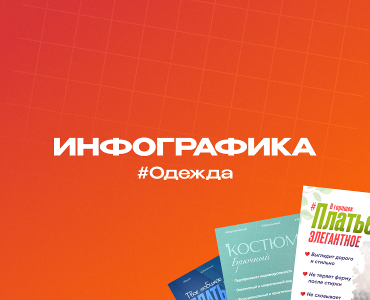 Инфографика для маркетплейсов #одежда на Dprofile