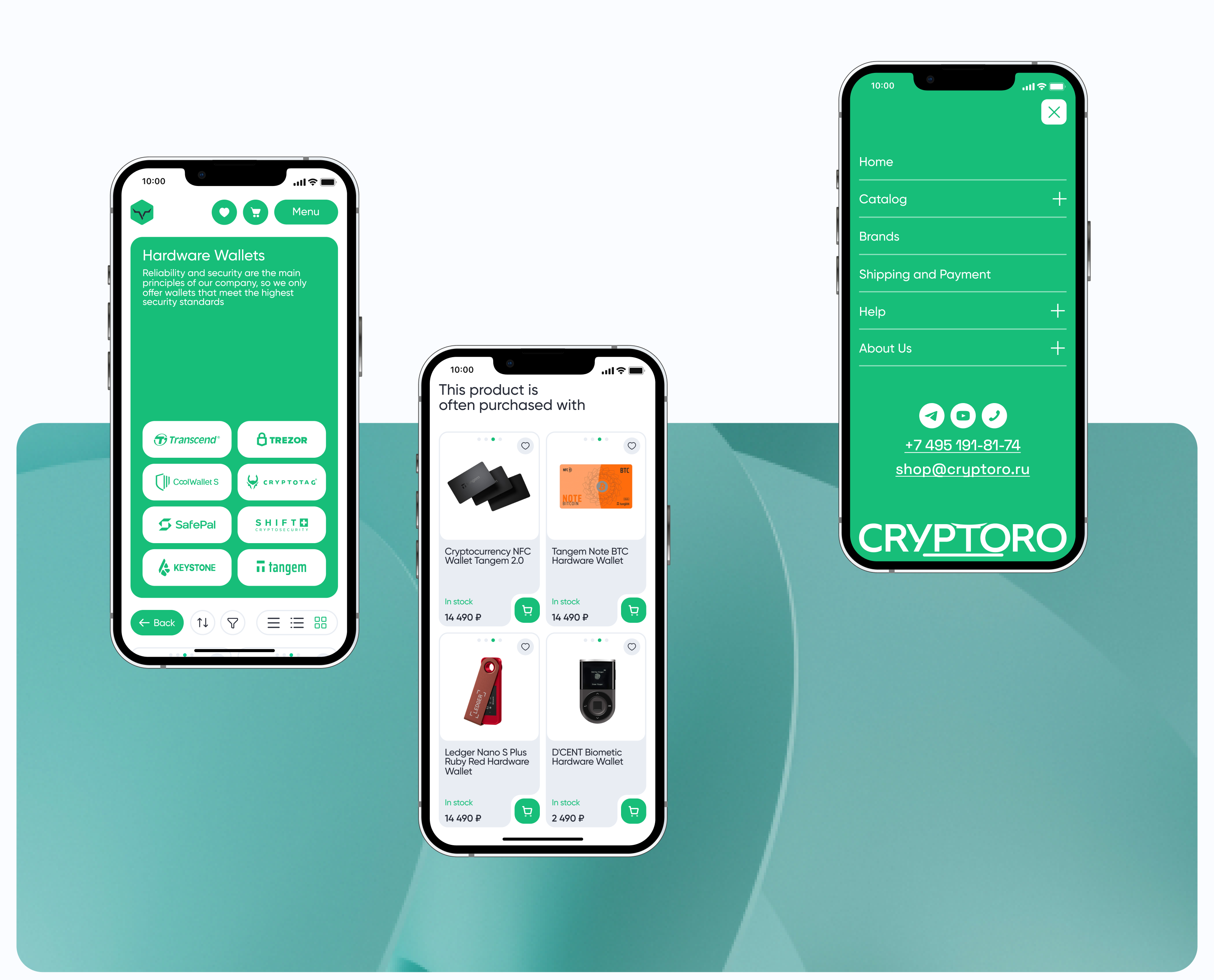 Cryptoro :: Веб-сайт — Изображение №6 — Интерфейсы на Dprofile