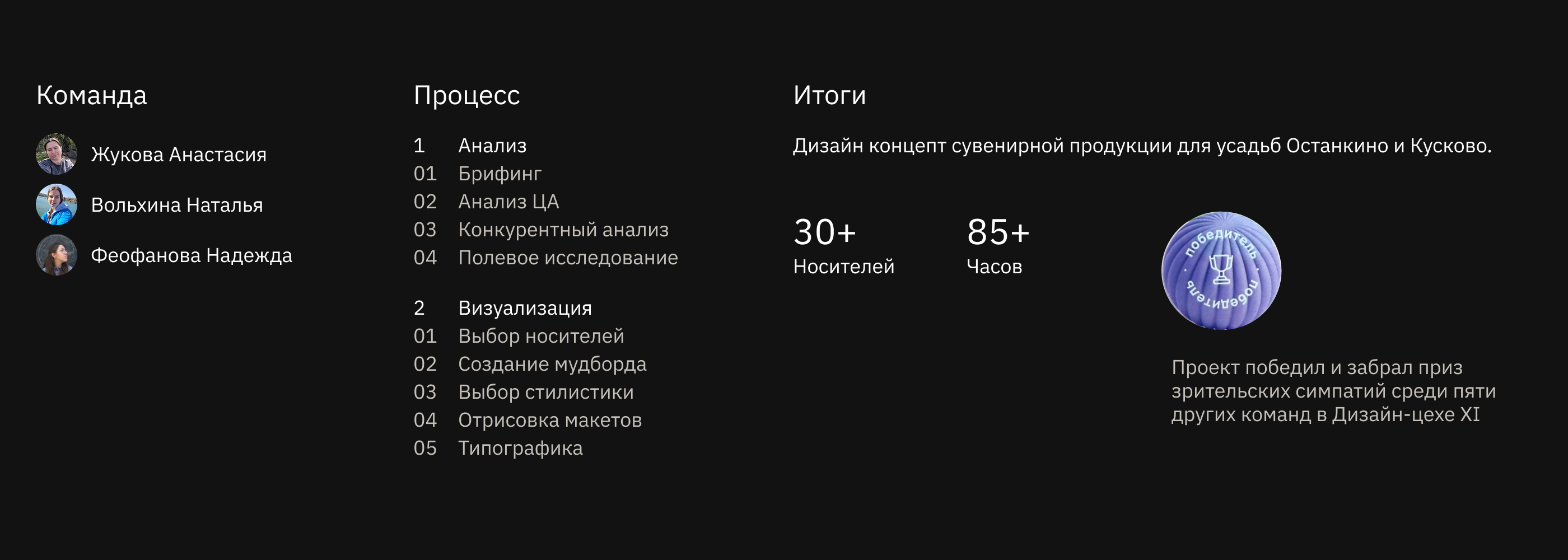 Мерч для "Останкино и Кусково" — Изображение №1 — Брендинг на Dprofile