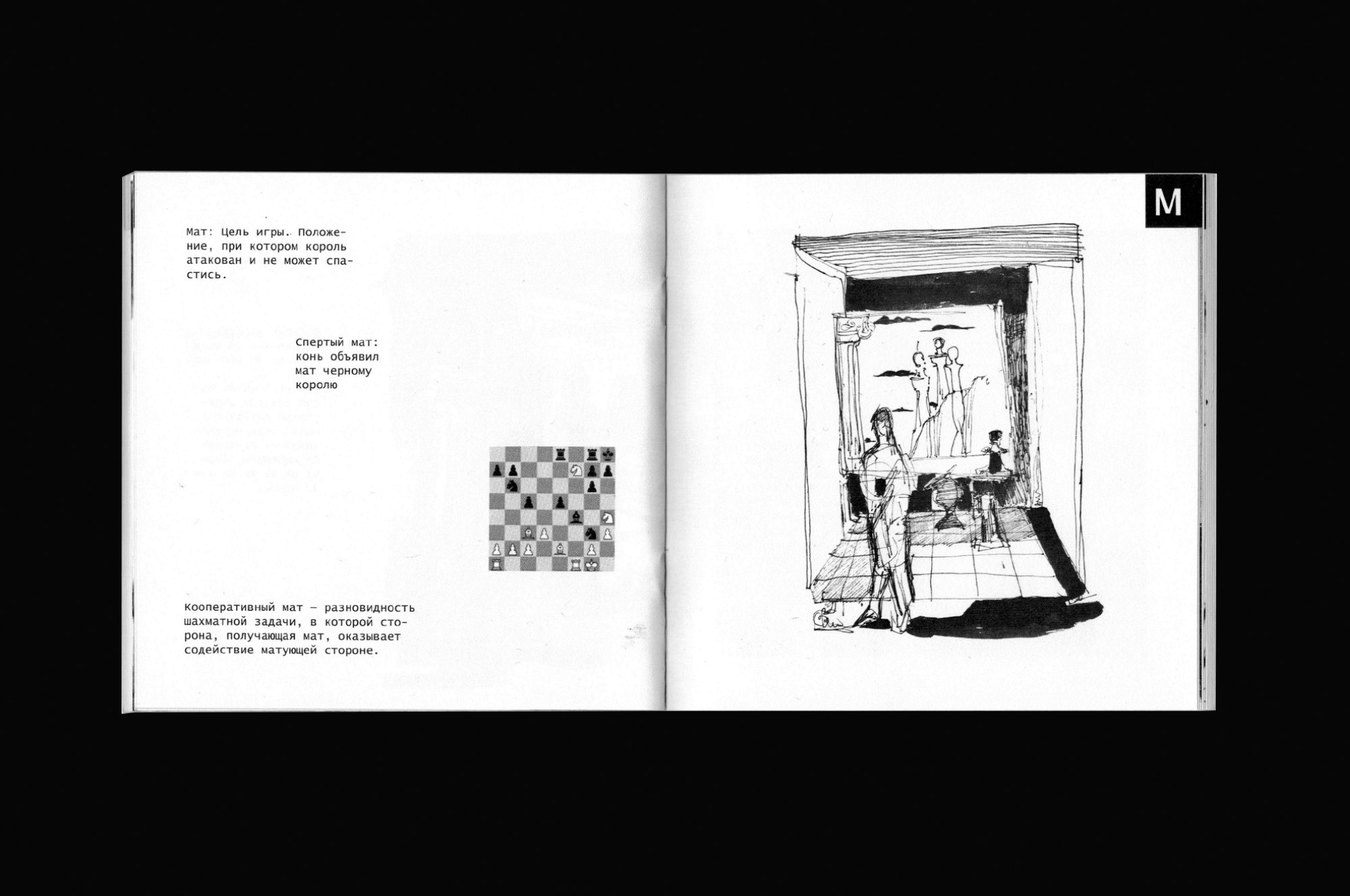 Зин «Словарь шахматных терминов» — Изображение №11 — Иллюстрация, Графика на Dprofile