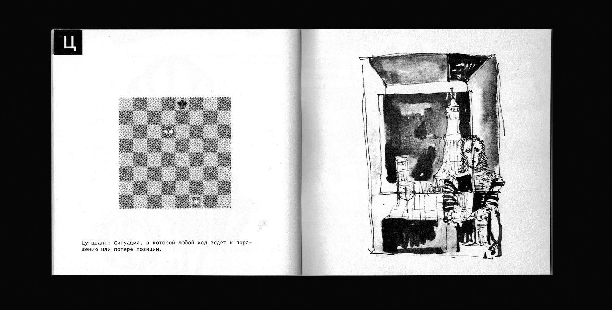 Зин «Словарь шахматных терминов» — Изображение №20 — Иллюстрация, Графика на Dprofile