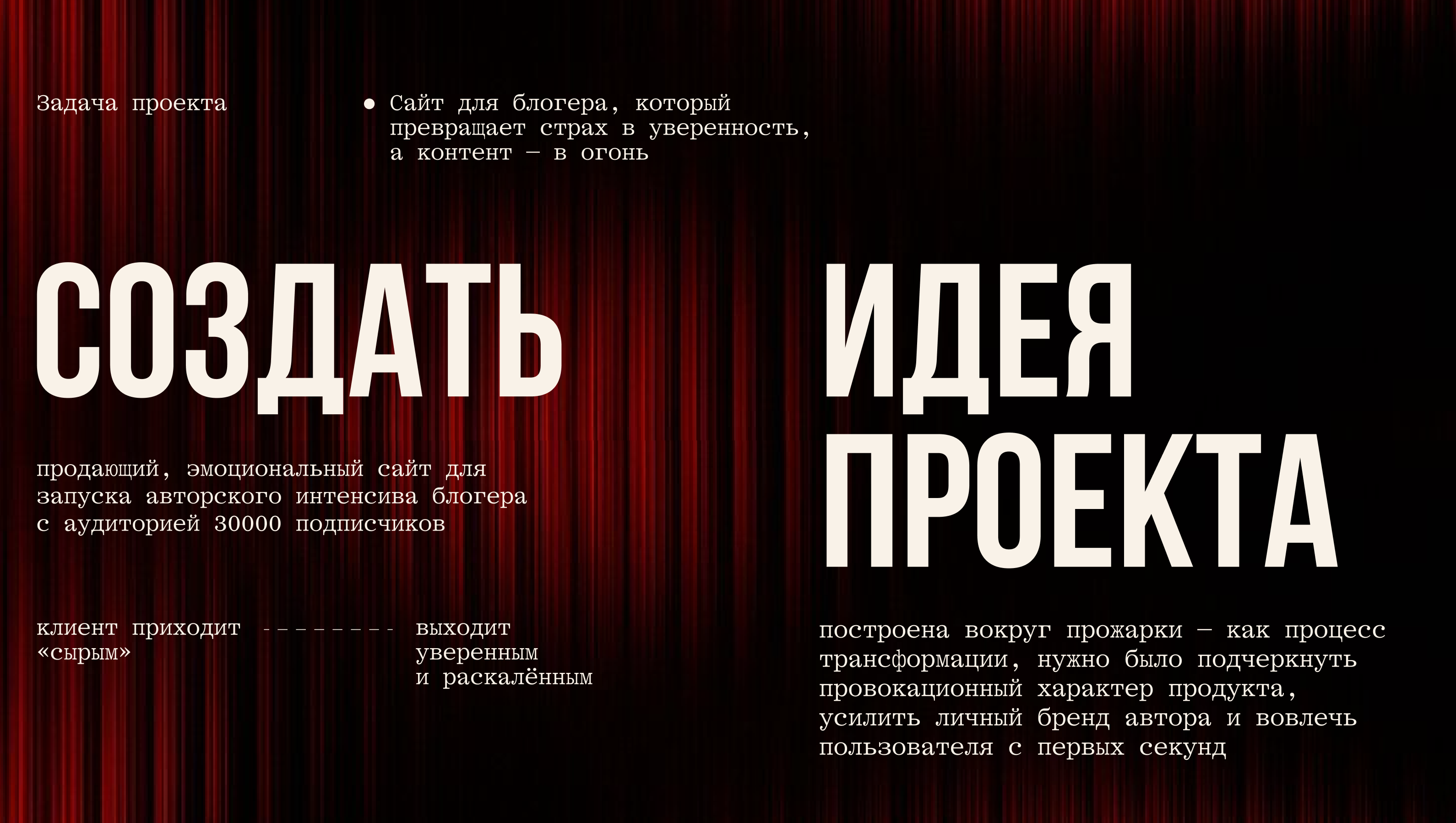 Сайт для блогера — Изображение №2 — Интерфейсы, Брендинг на Dprofile