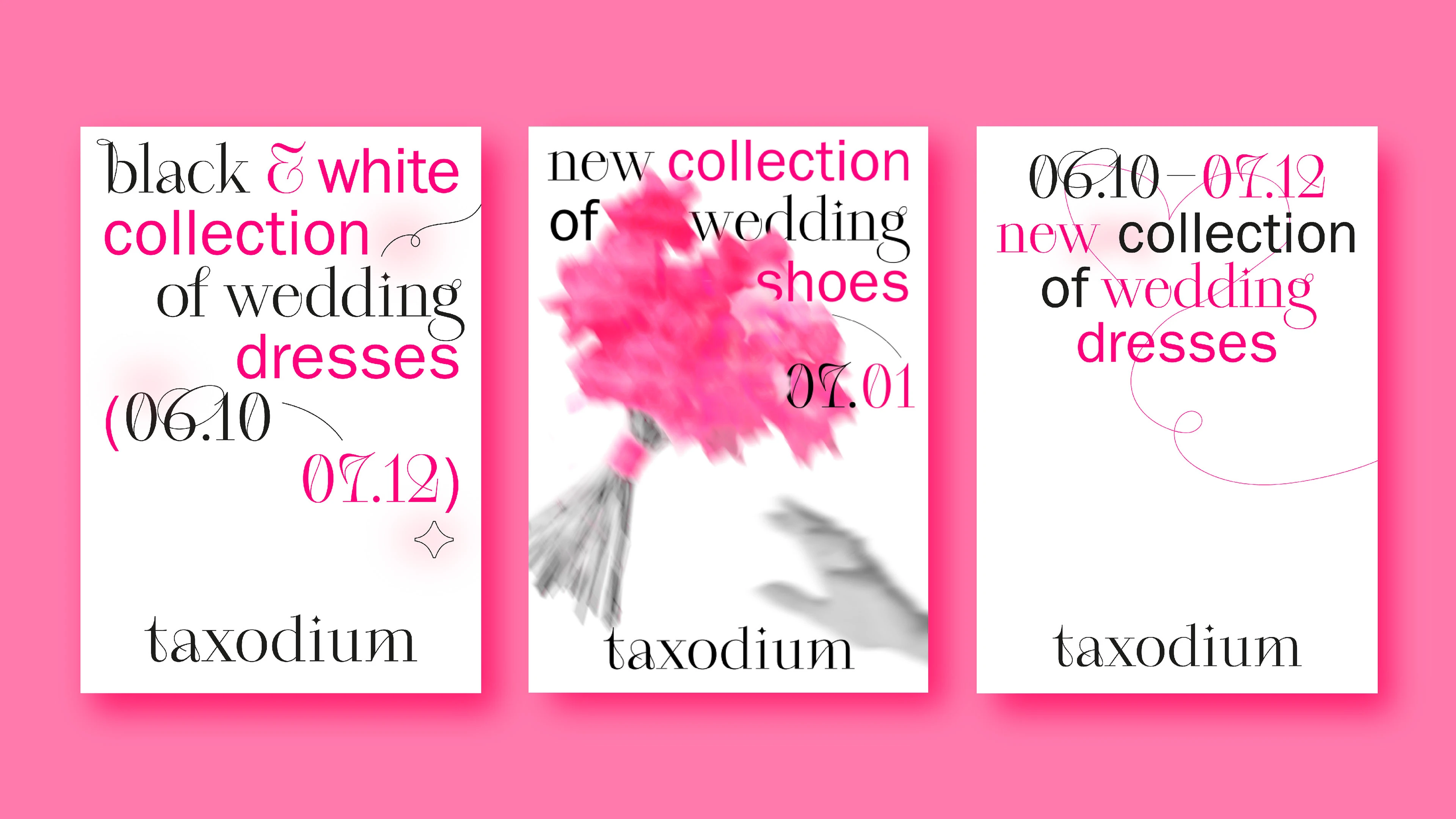 taxodium — бренд свадебных платьев и аксессуаров — Изображение №5 — Графика на Dprofile