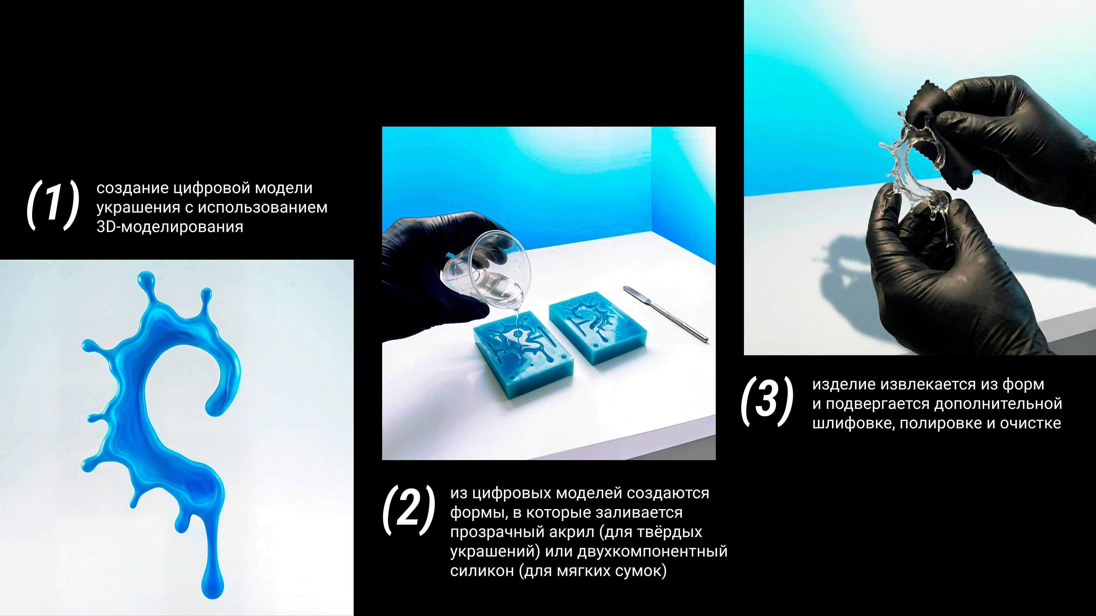 (AI) LIQUIDE | коллекция аксессуаров — Изображение №14 — Брендинг, Промдизайн на Dprofile