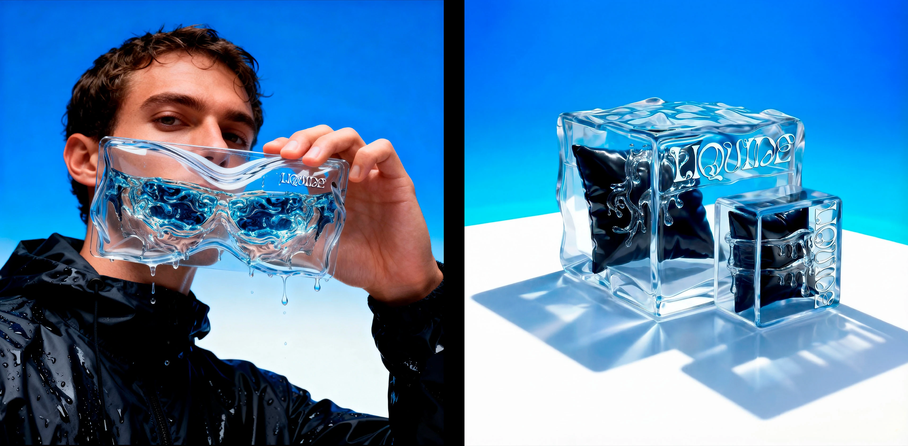 (AI) LIQUIDE | коллекция аксессуаров — Изображение №21 — Брендинг, Промдизайн на Dprofile