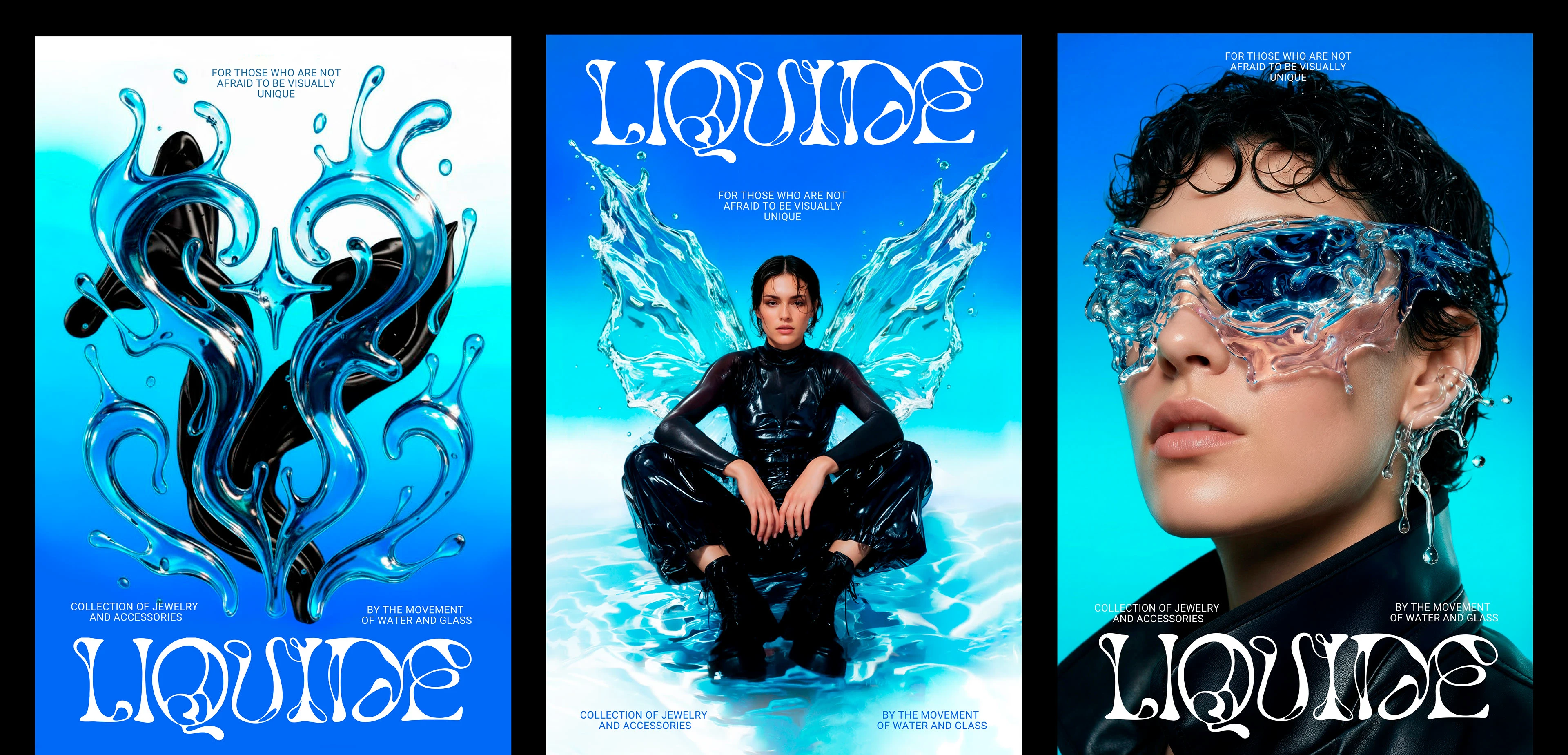 (AI) LIQUIDE | коллекция аксессуаров — Изображение №25 — Брендинг, Промдизайн на Dprofile