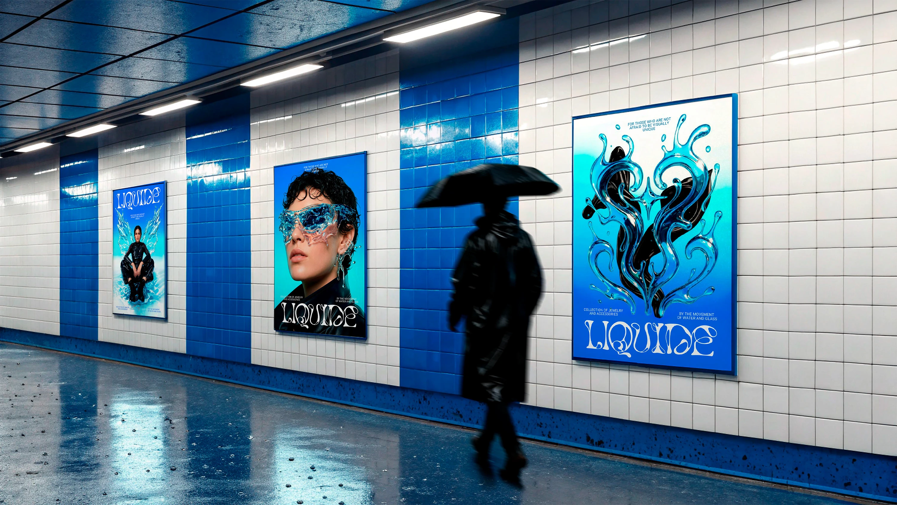 (AI) LIQUIDE | коллекция аксессуаров — Изображение №27 — Брендинг, Промдизайн на Dprofile