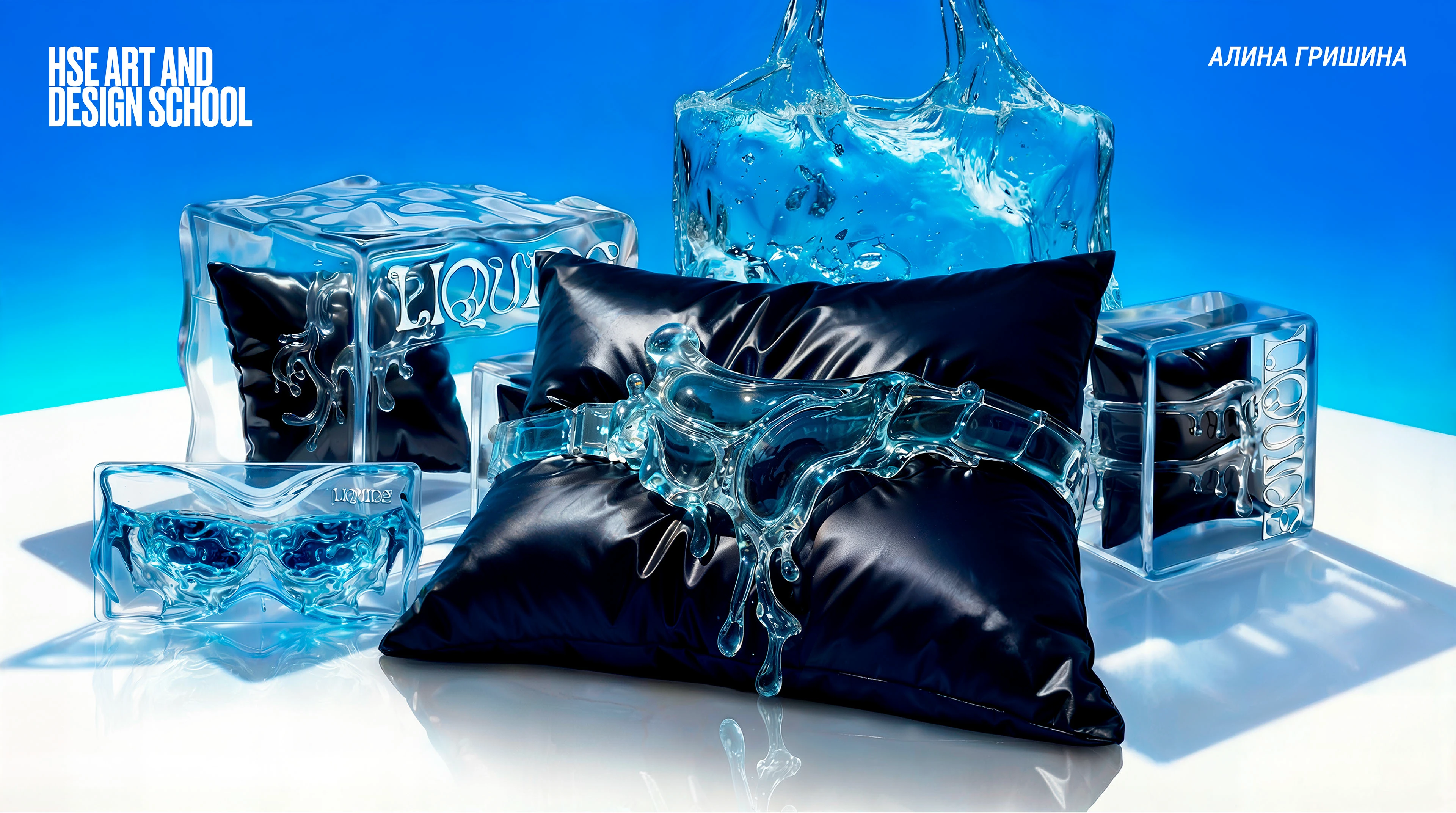(AI) LIQUIDE | коллекция аксессуаров — Изображение №3 — Брендинг, Промдизайн на Dprofile