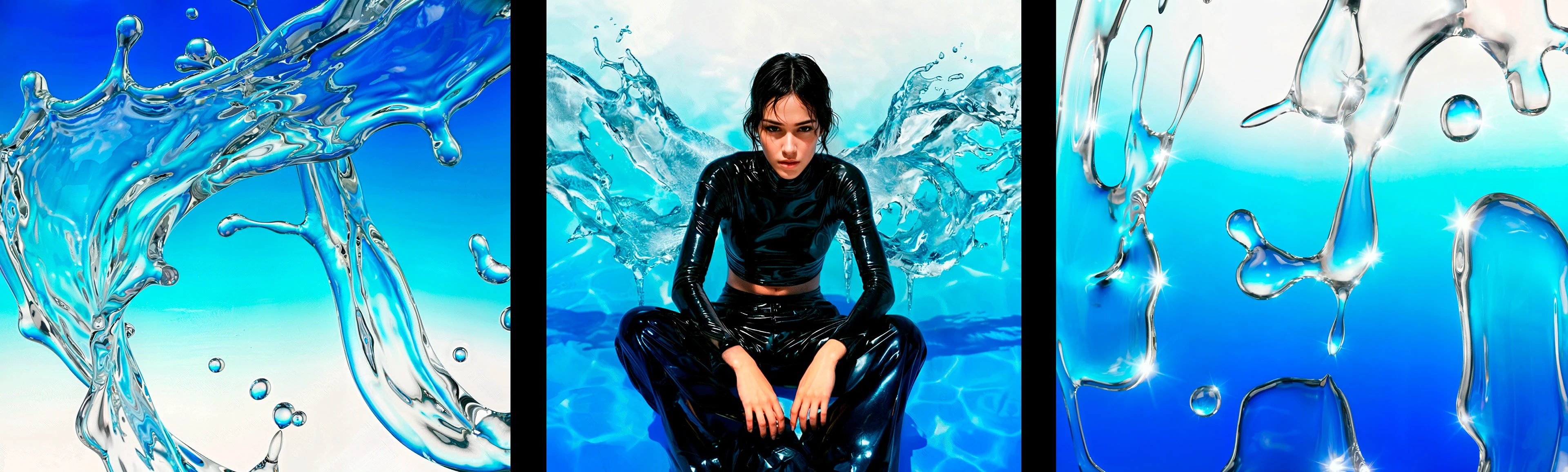 (AI) LIQUIDE | коллекция аксессуаров — Изображение №1 — Брендинг, Промдизайн на Dprofile