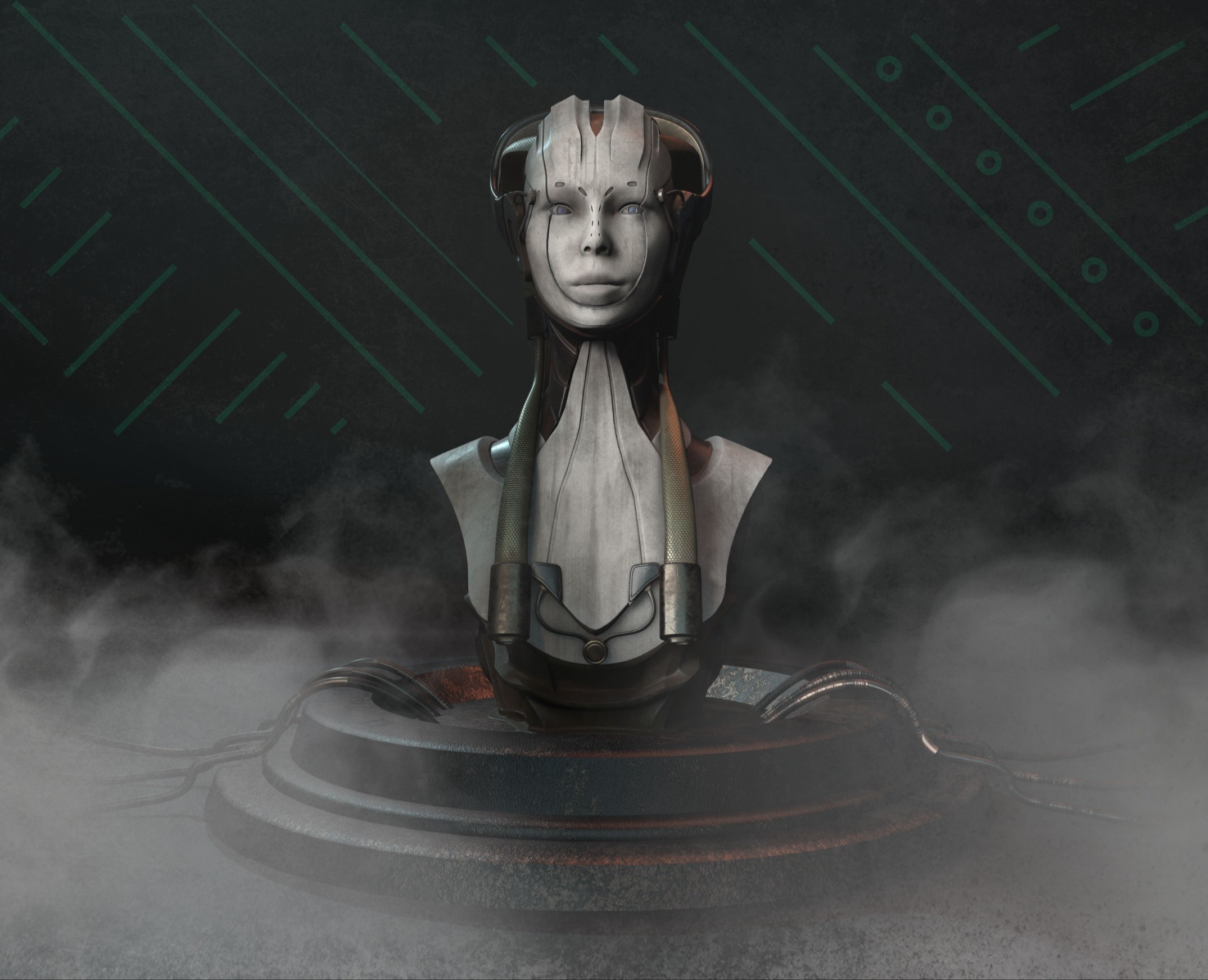 Дроид — 3D на Dprofile