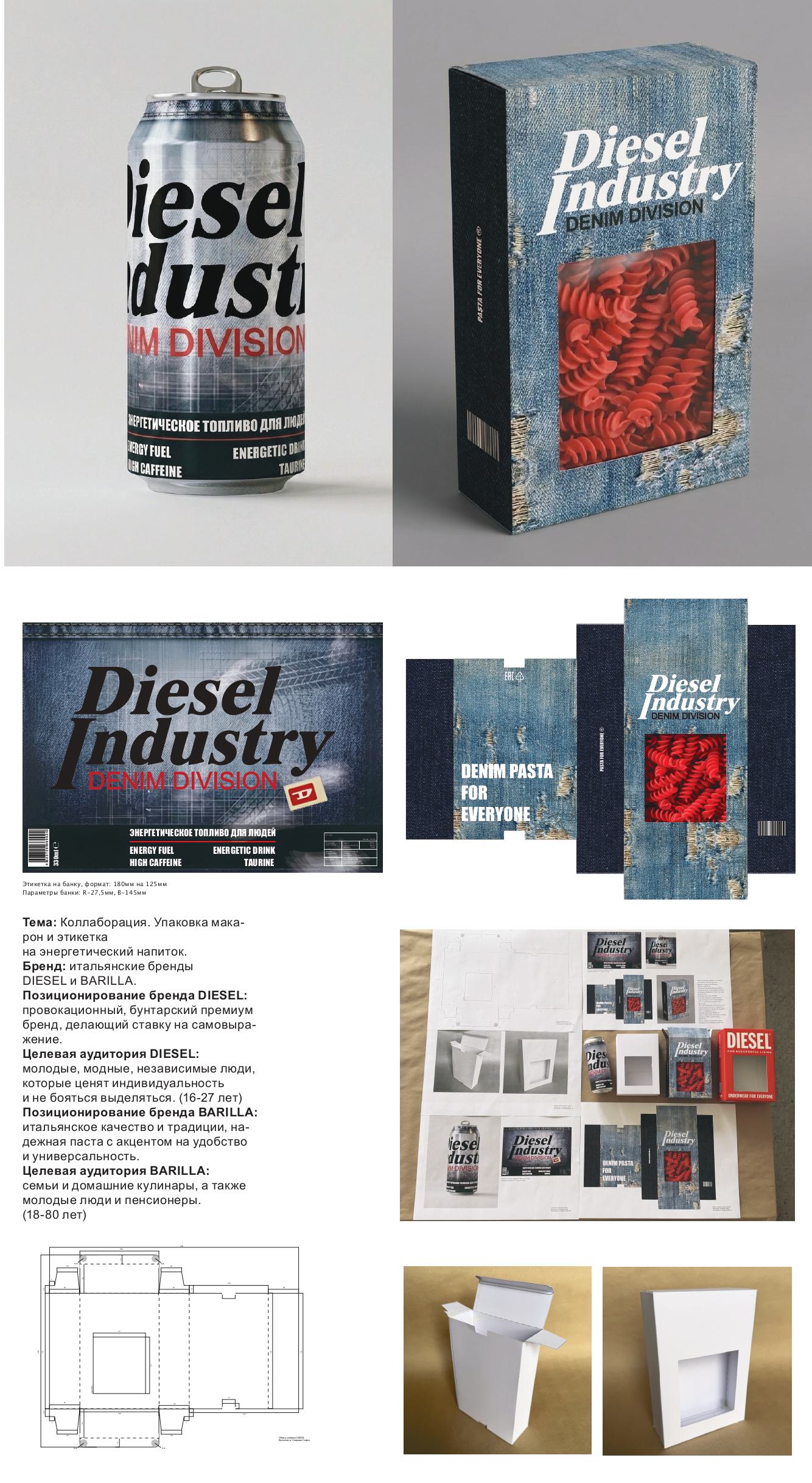 DIESEL х BARILLA — Изображение №1 — Интерфейсы, Брендинг на Dprofile