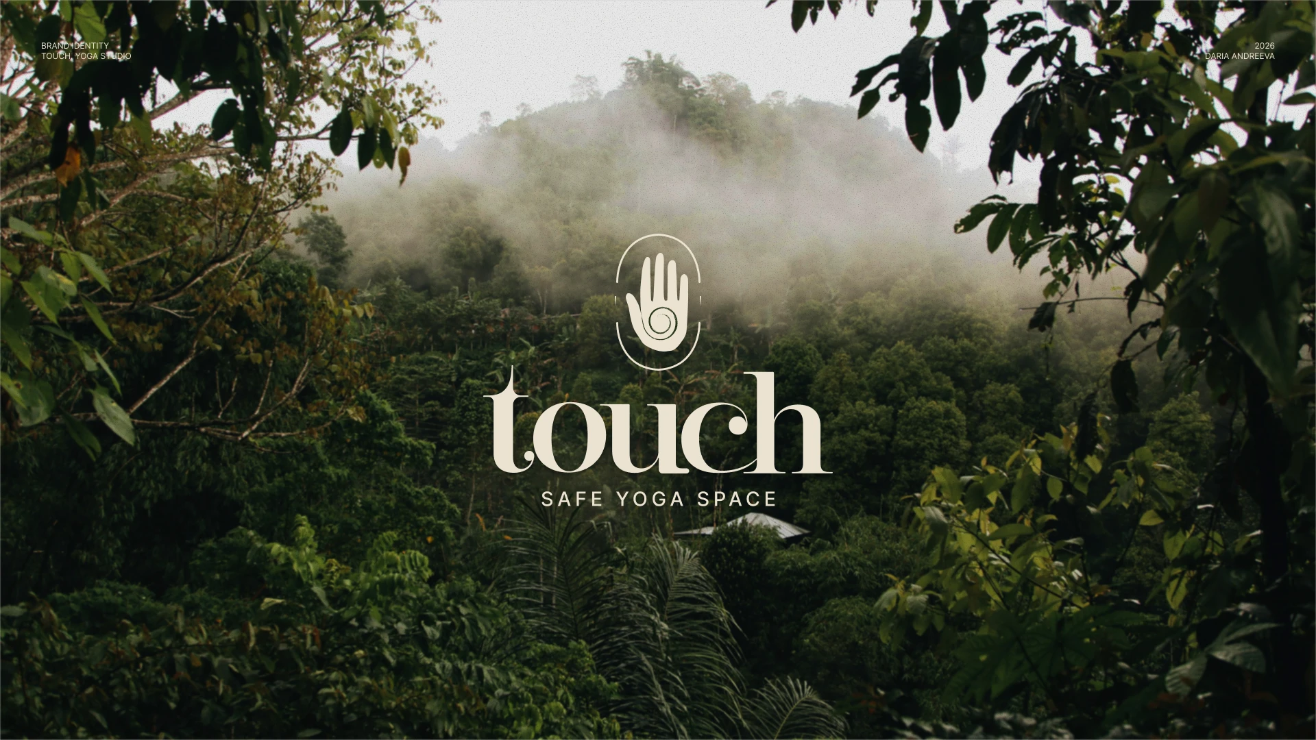 touch. фирменный стиль для йога-студии | брендинг — Изображение №1 — Интерфейсы, Брендинг на Dprofile