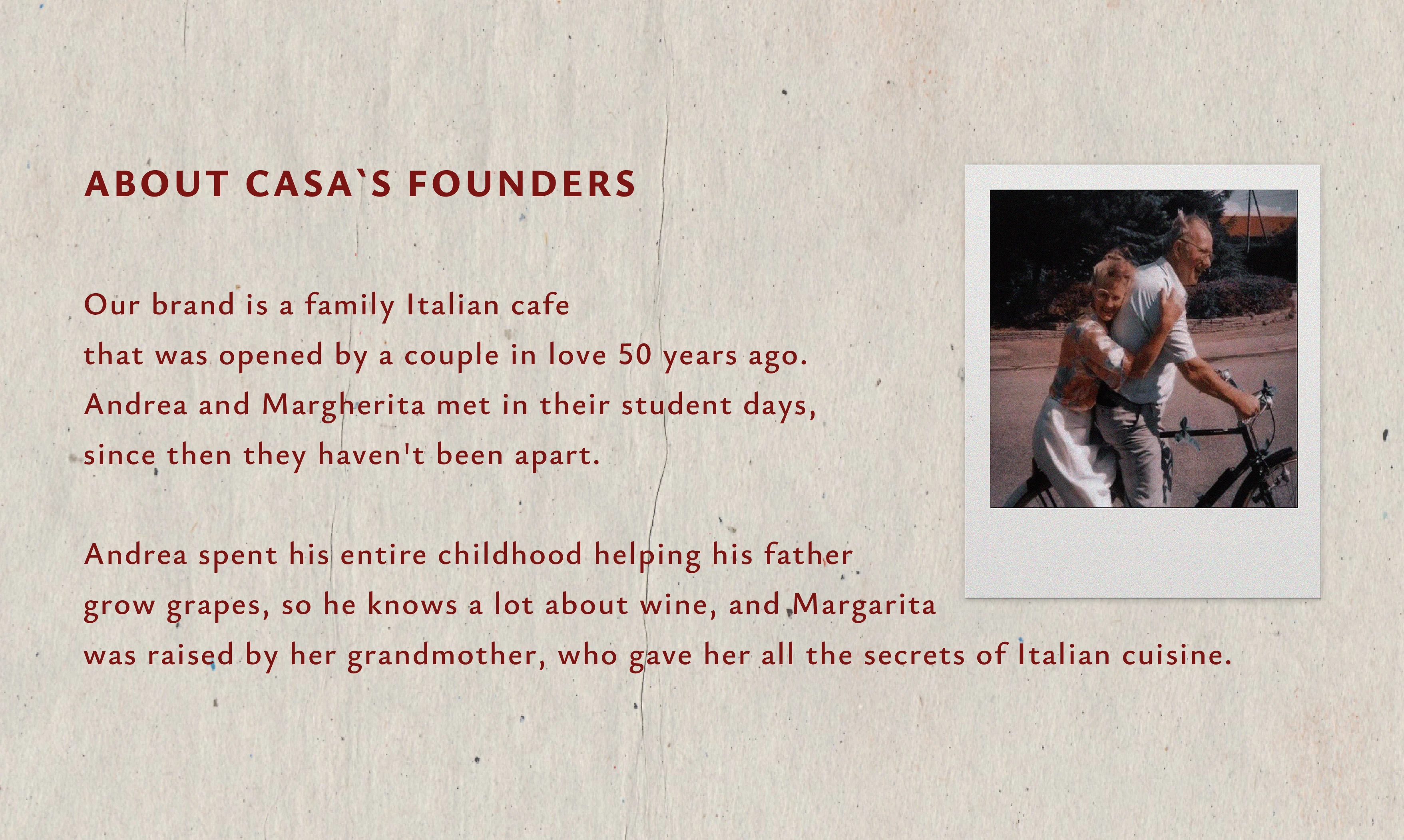 Casa. Брендинг для итальянского ресторана — Изображение №2 — Брендинг, Графика на Dprofile