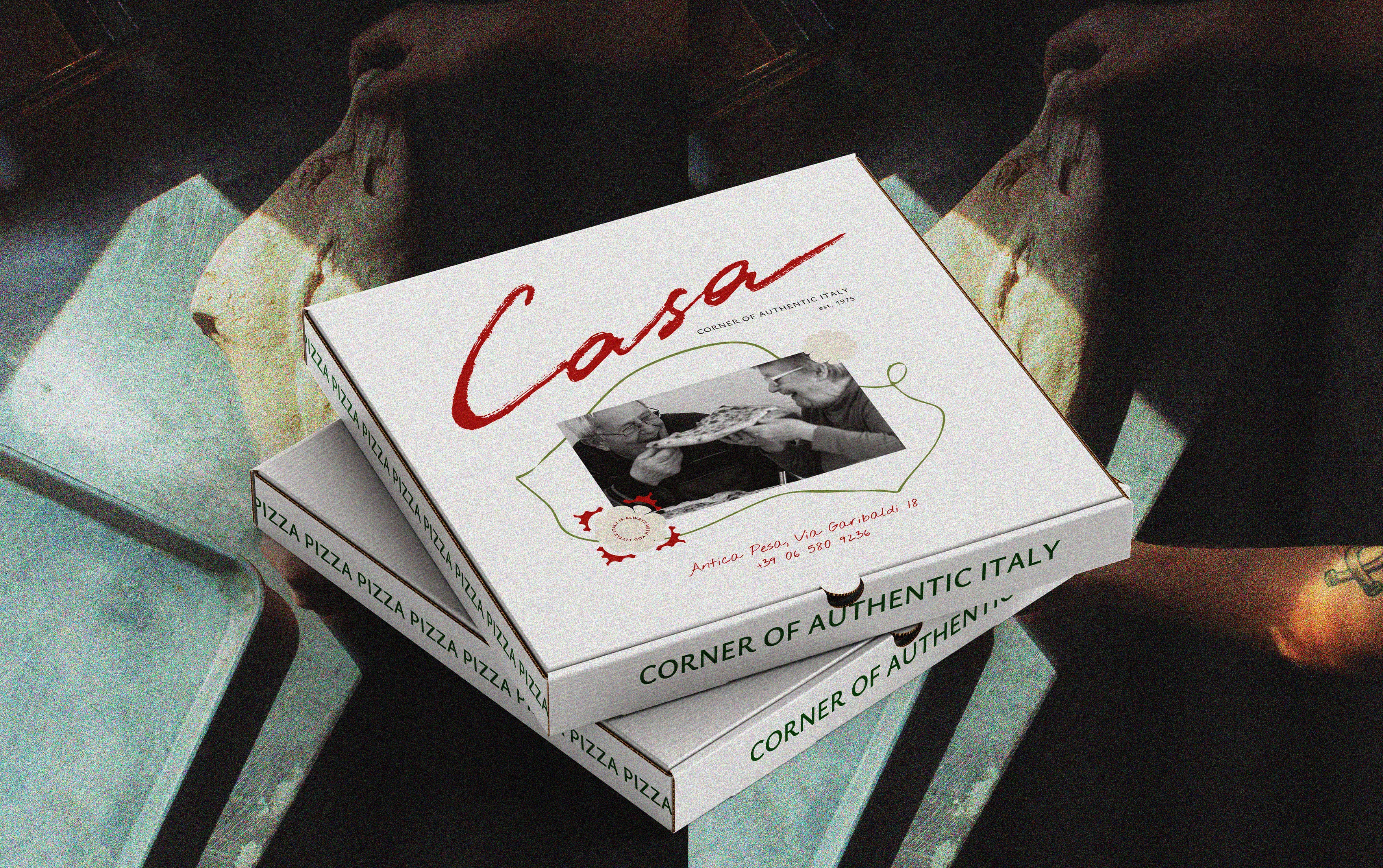 Casa. Брендинг для итальянского ресторана — Изображение №5 — Брендинг, Графика на Dprofile