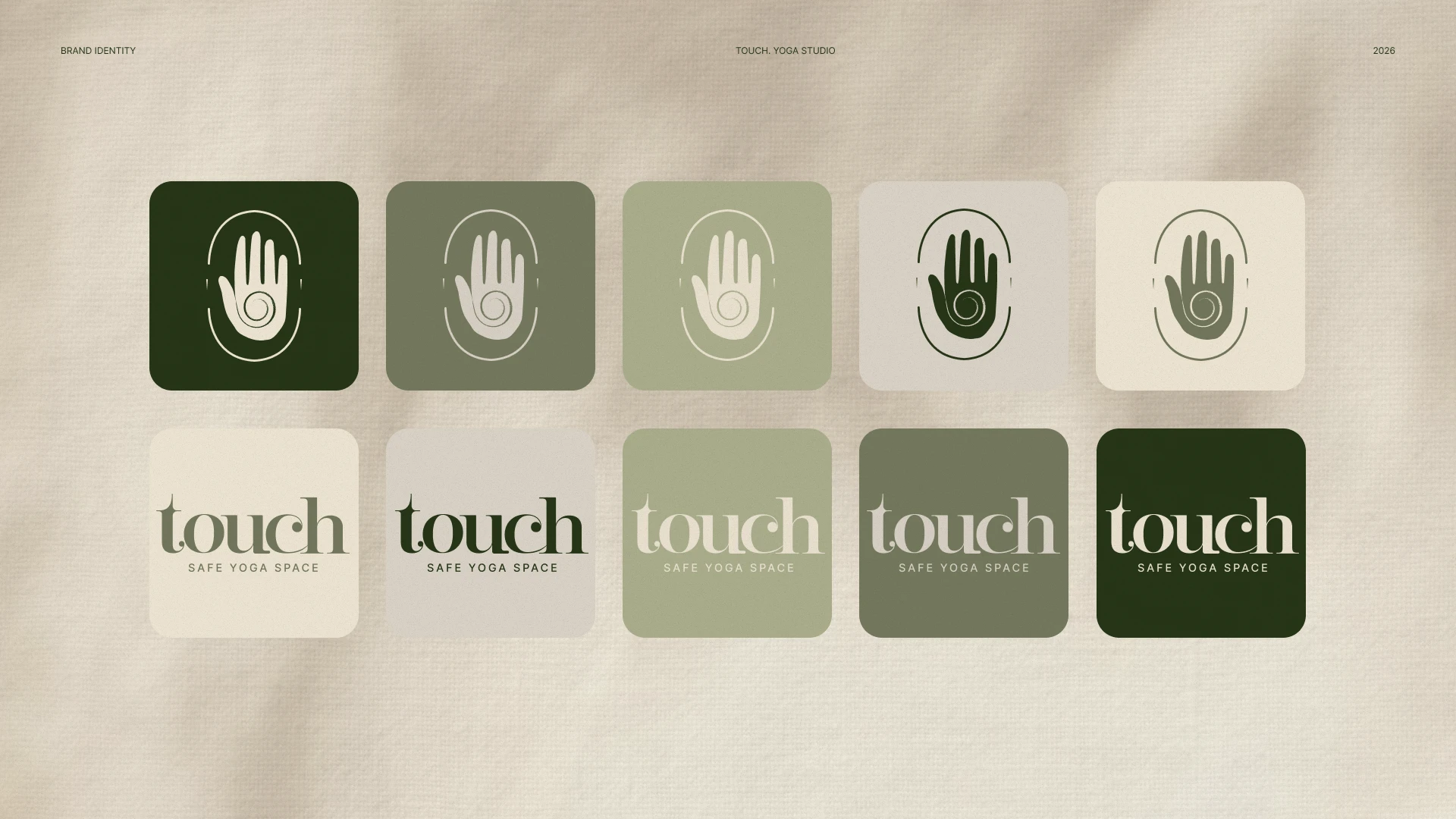 touch. фирменный стиль для йога-студии | брендинг — Изображение №7 — Интерфейсы, Брендинг на Dprofile