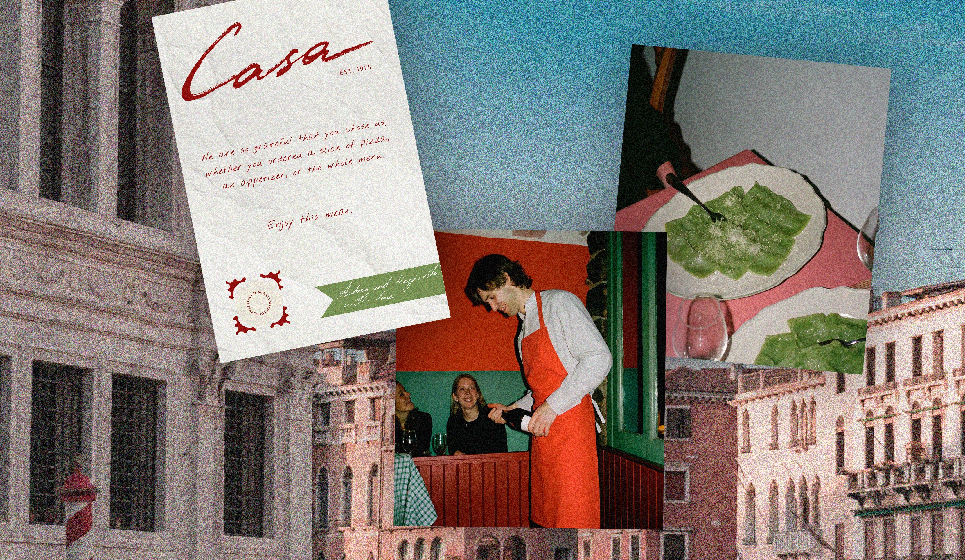 Casa. Брендинг для итальянского ресторана — Изображение №14 — Брендинг, Графика на Dprofile