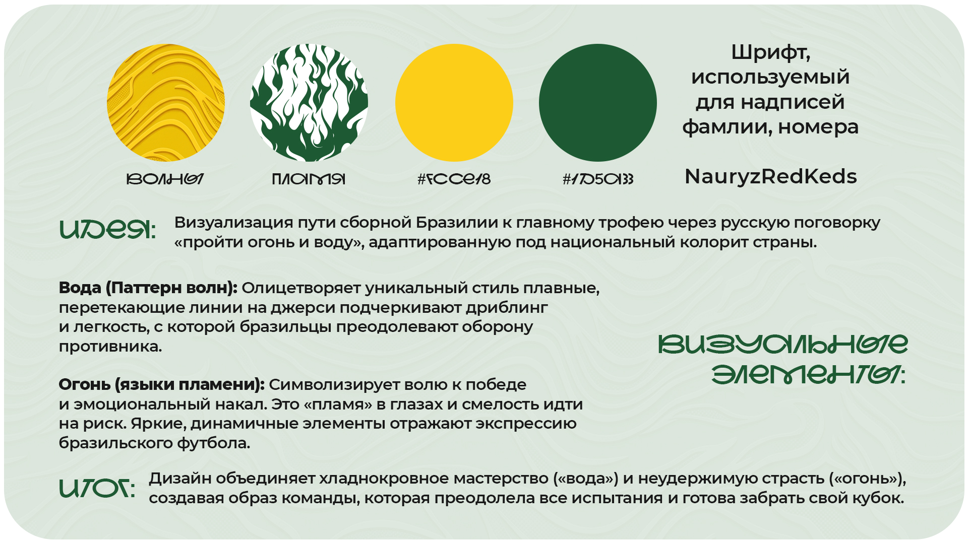 Комплект формы Сборной Бразилии по футболу — Изображение №2 — Брендинг, Графика на Dprofile