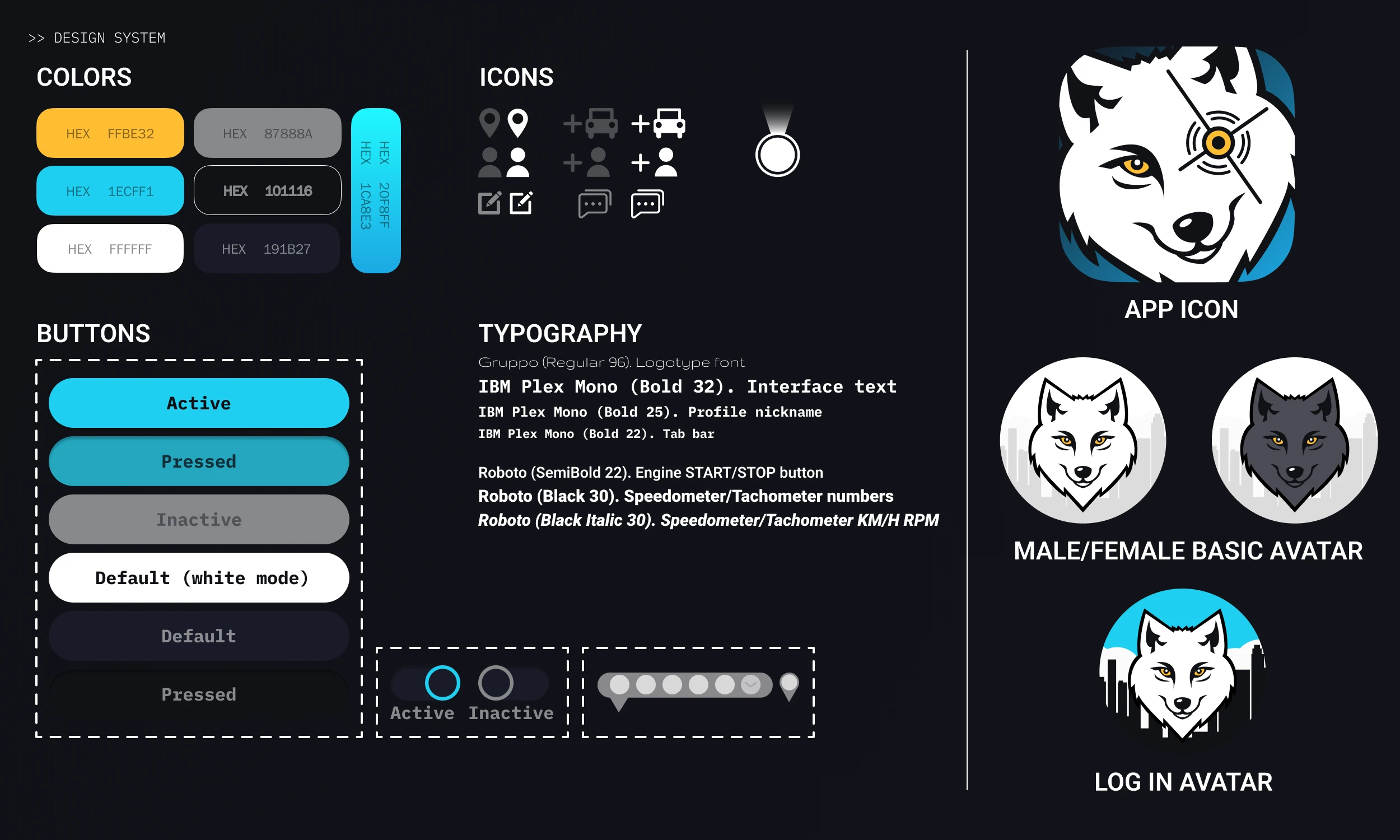 WOLFS | Mobile App Design — Изображение №2 — Интерфейсы на Dprofile