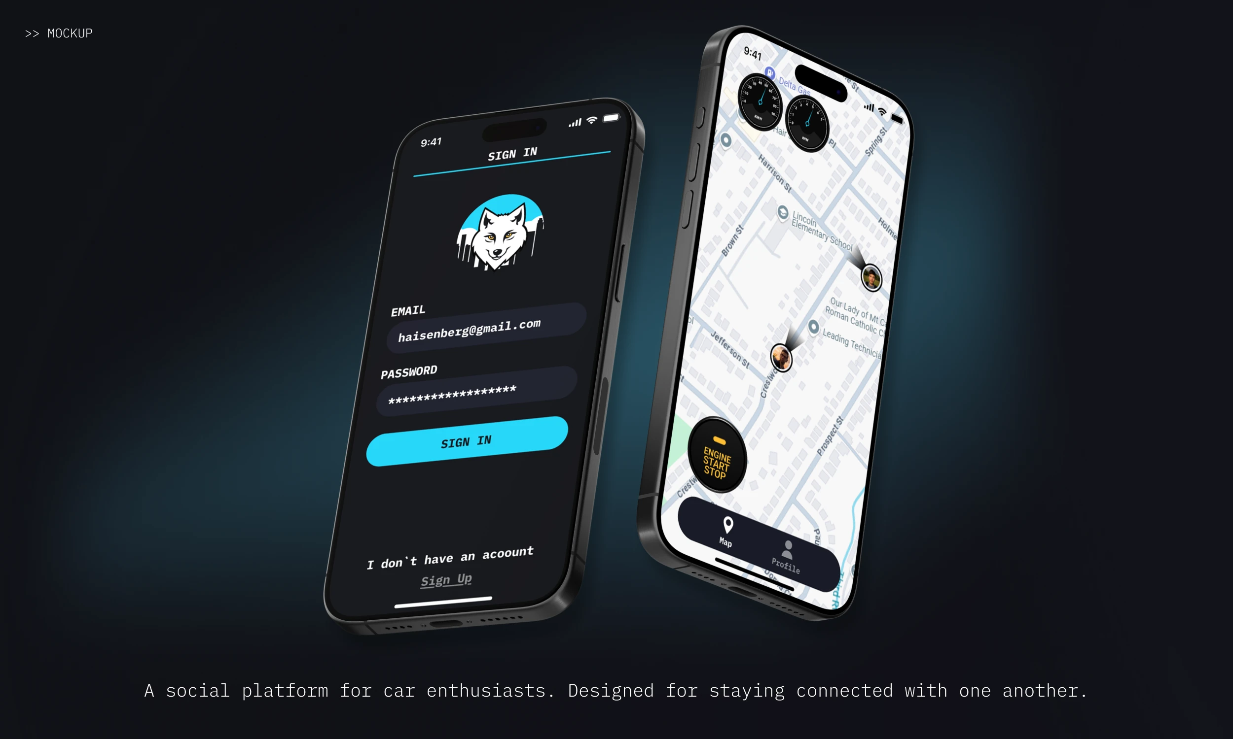 WOLFS | Mobile App Design — Изображение №1 — Интерфейсы на Dprofile