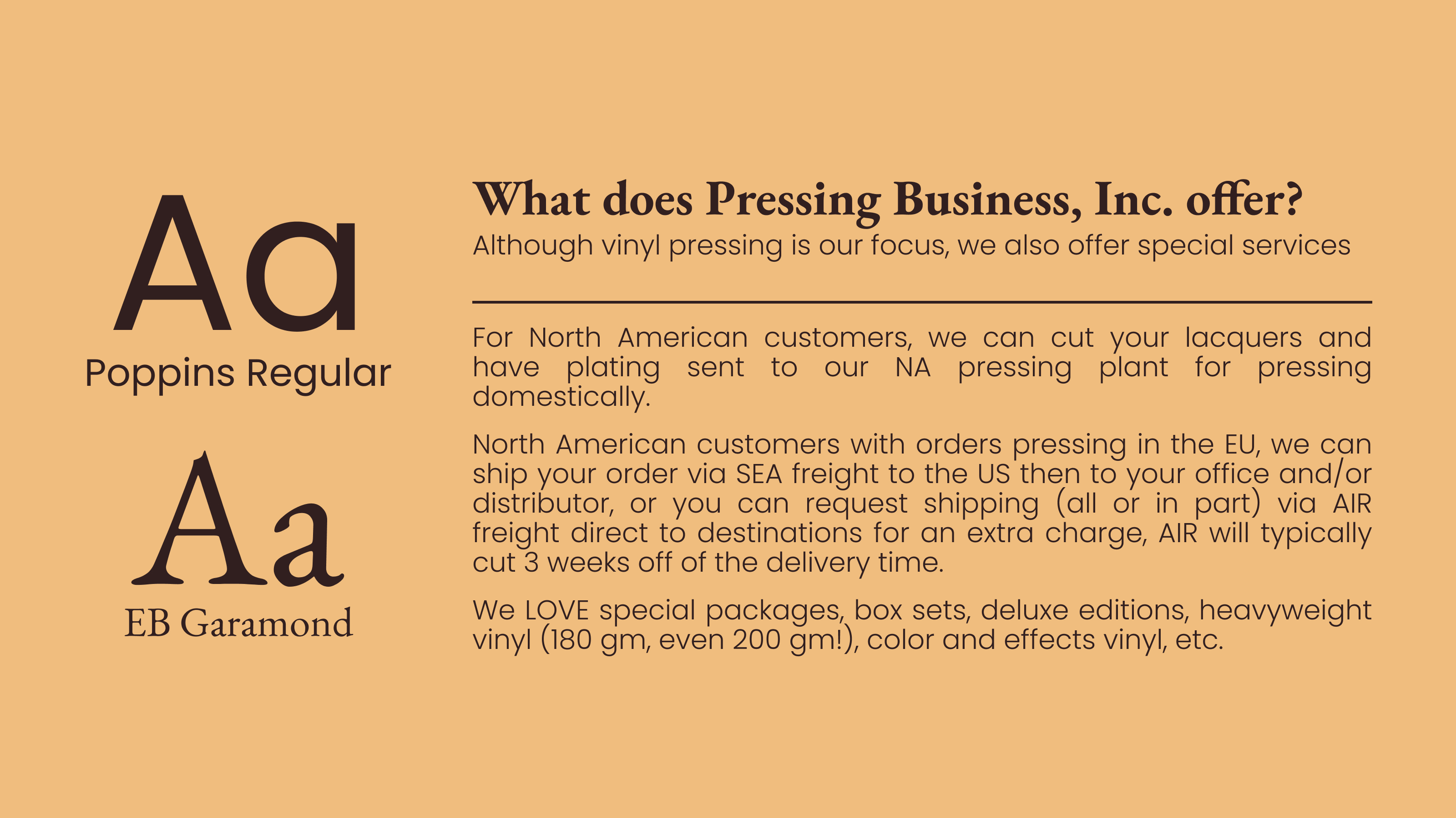 Производство винила | Pressing Business — Изображение №5 — Брендинг на Dprofile