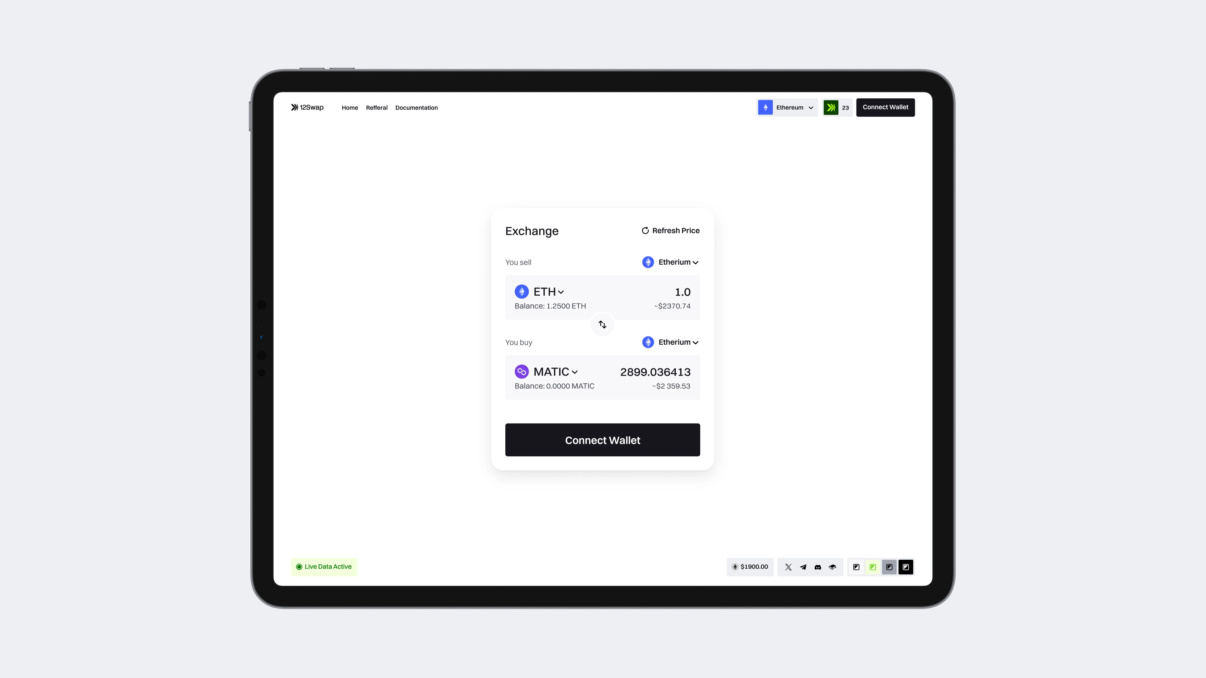12Swap Brand Identity & Product — Изображение №20 — Интерфейсы, Иллюстрация на Dprofile