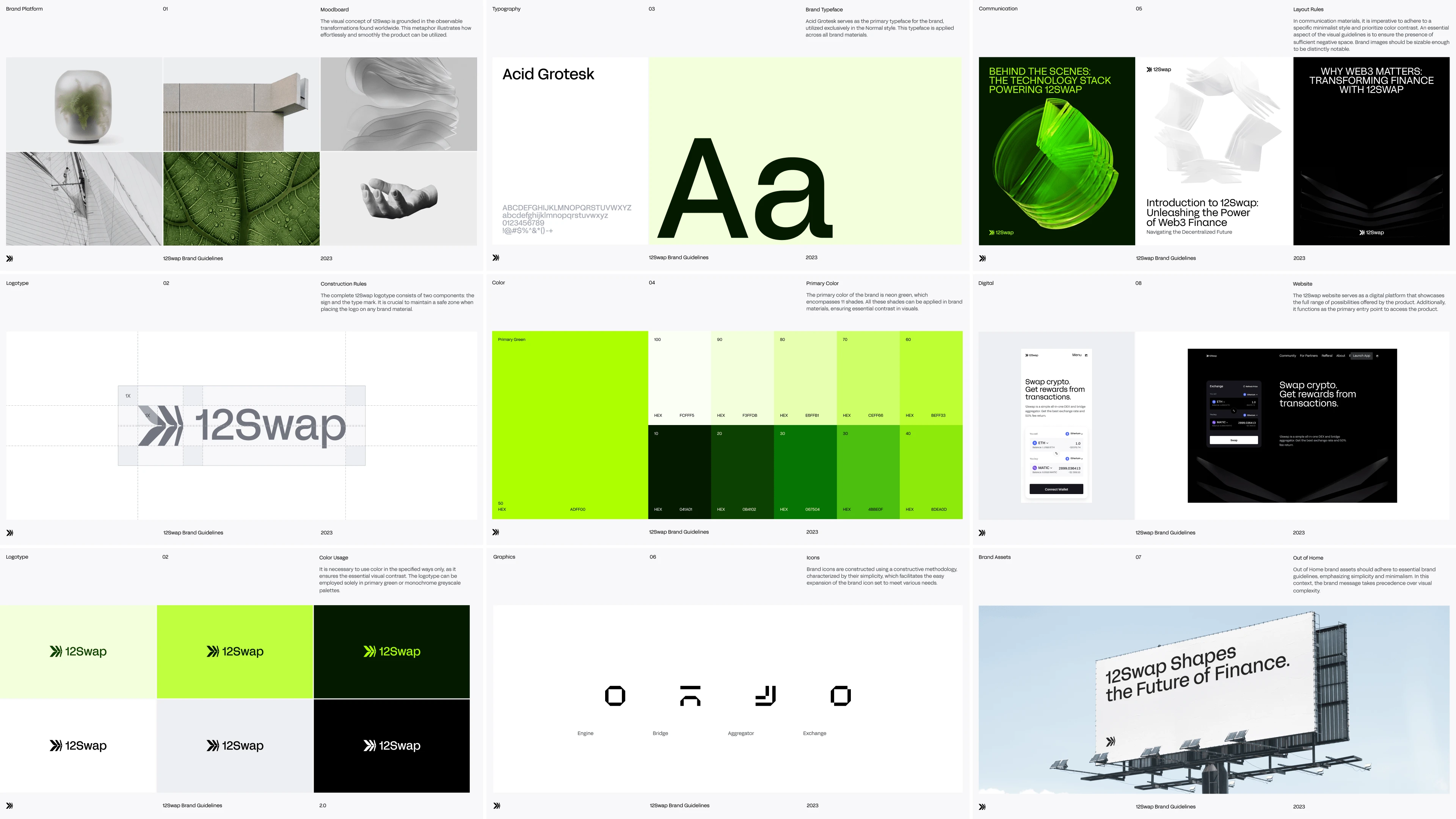 12Swap Brand Identity & Product — Изображение №2 — Интерфейсы, Иллюстрация на Dprofile
