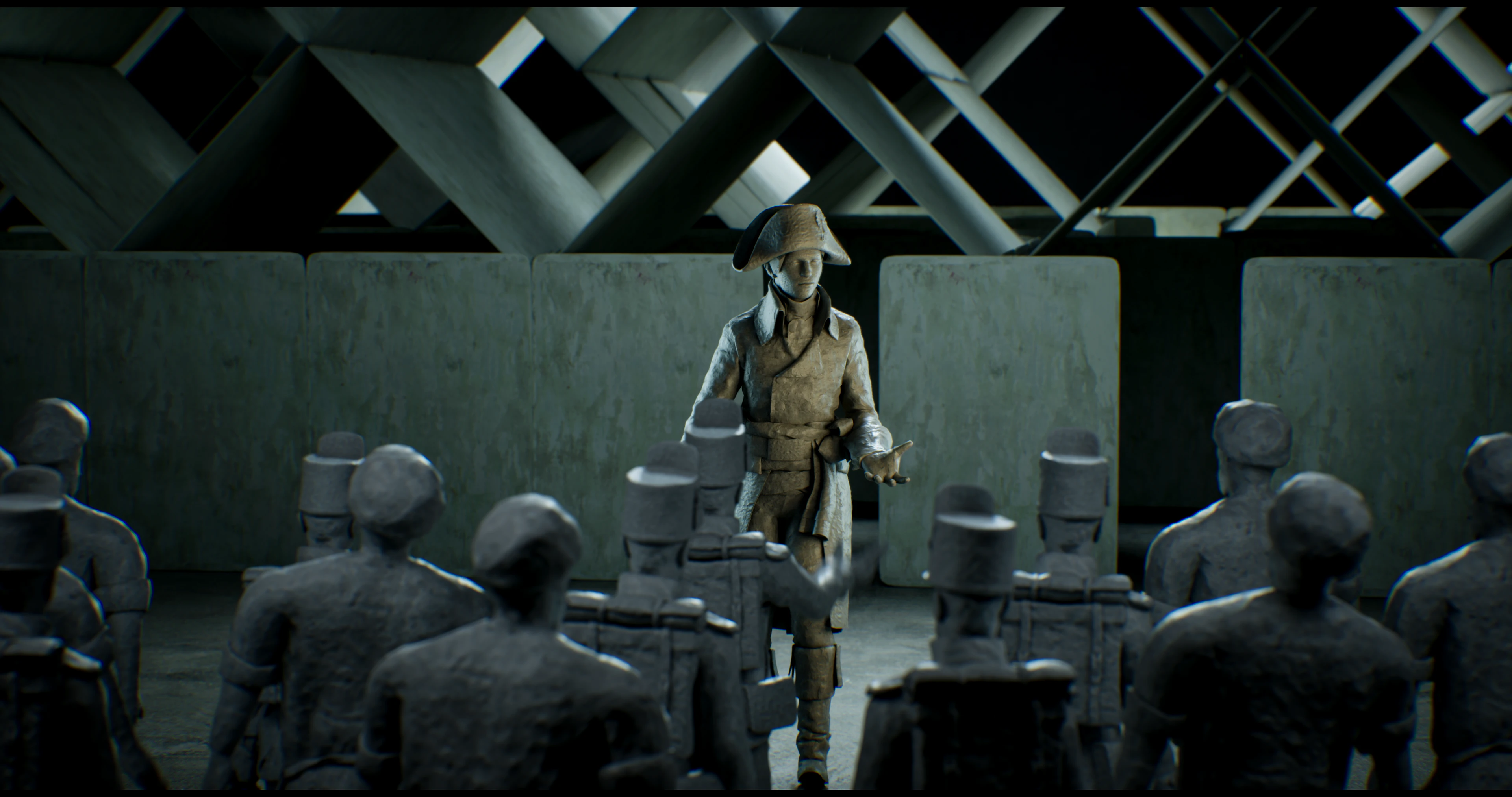 NAPOLEON STORY | UNREAL ENGINE CINEMATIC — Изображение №49 — 3D, Анимация на Dprofile