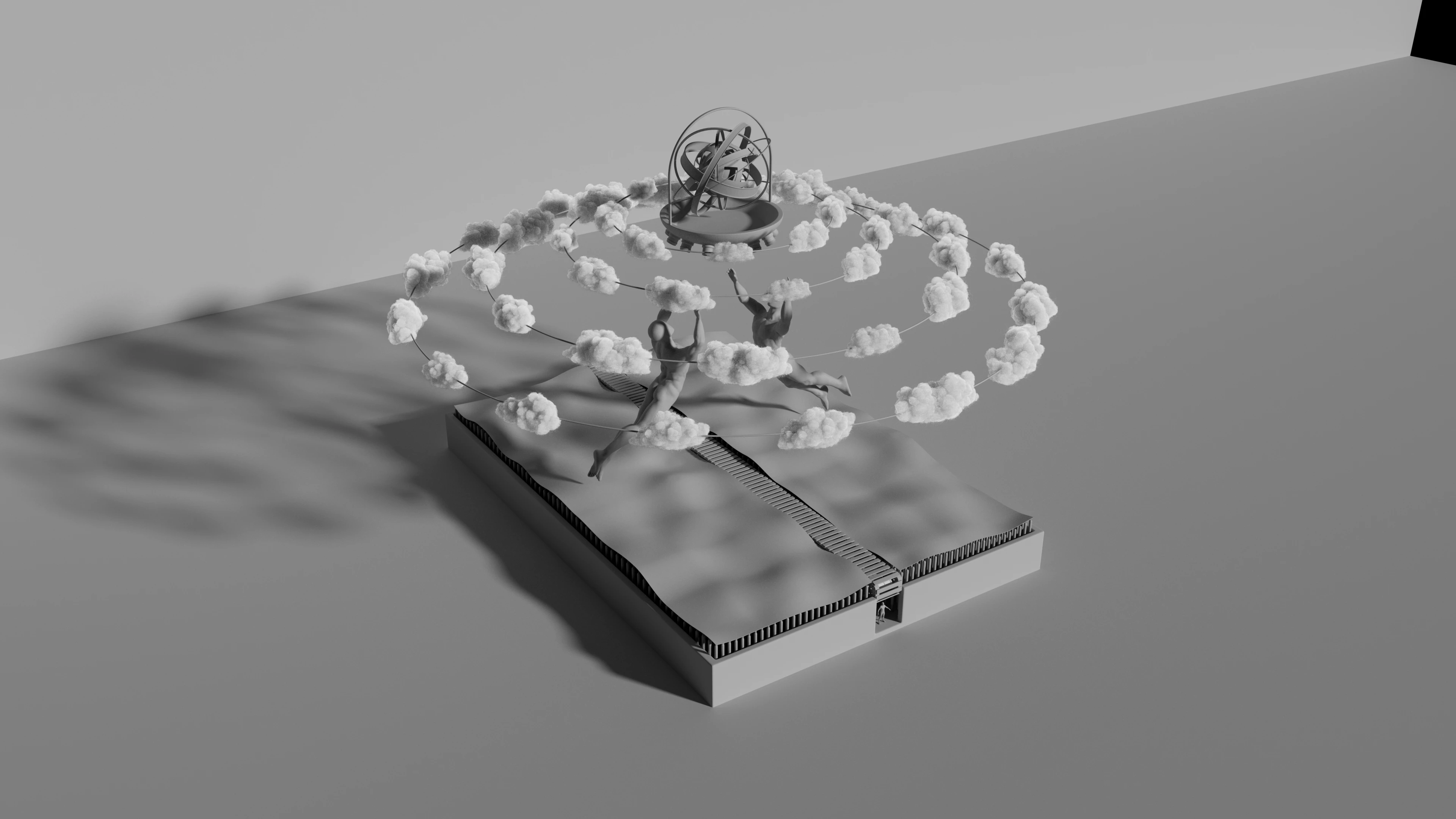 3D Animation | White Snow Sculpture | Motion Design — Изображение №35 — 3D, Анимация на Dprofile