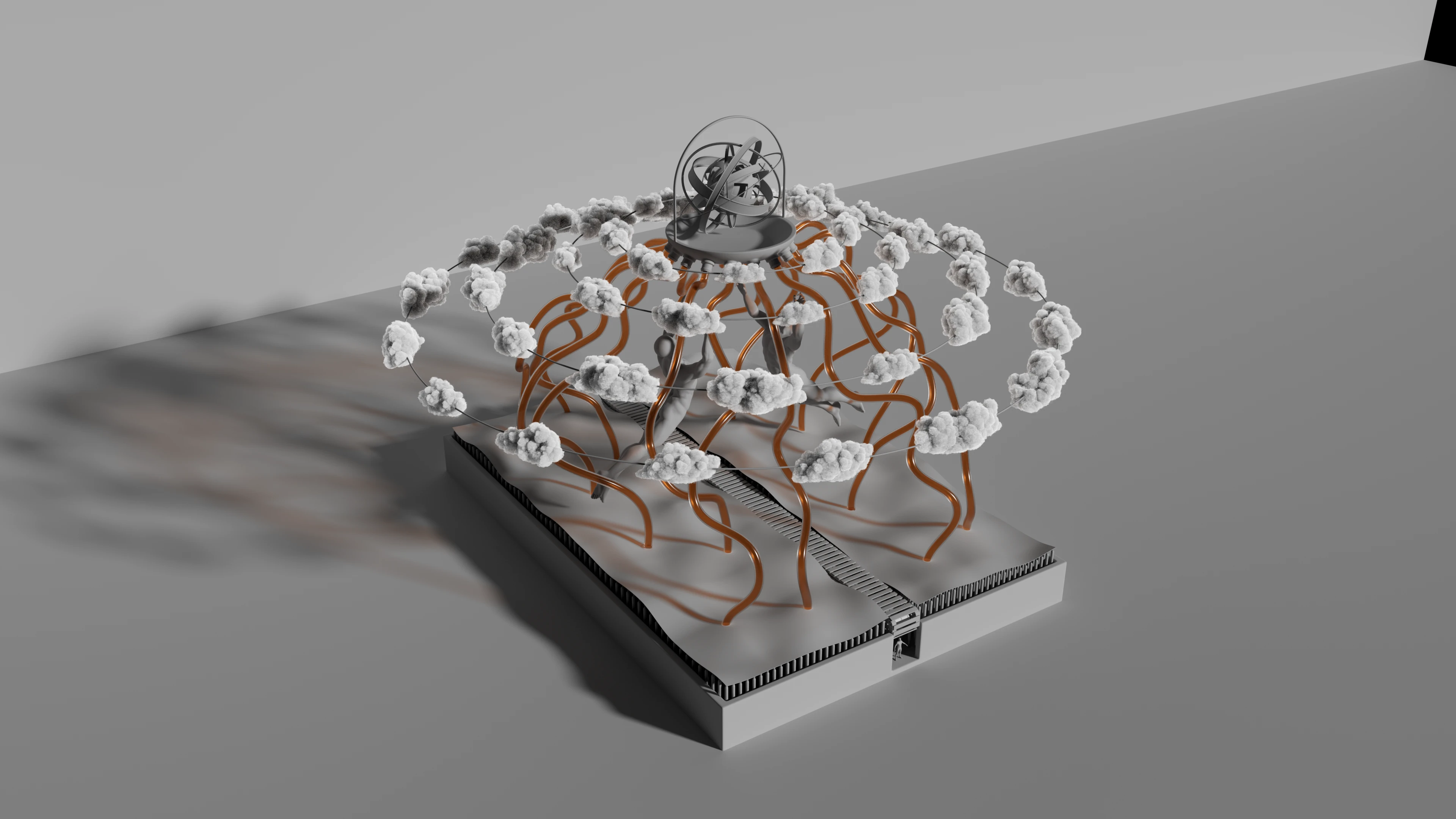 3D Animation | White Snow Sculpture | Motion Design — Изображение №36 — 3D, Анимация на Dprofile